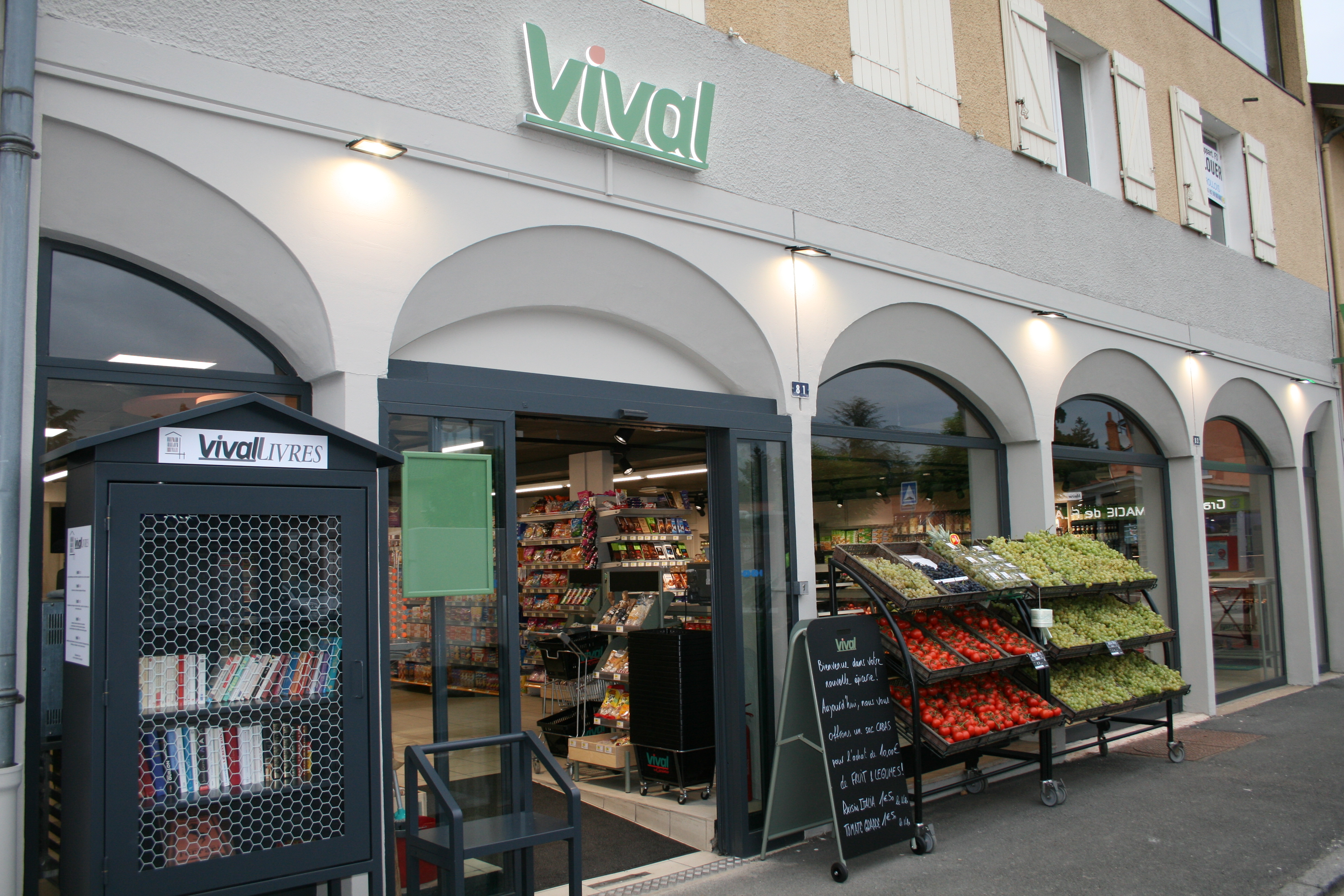 Reprise alimentation VIVAL proche de Guéret