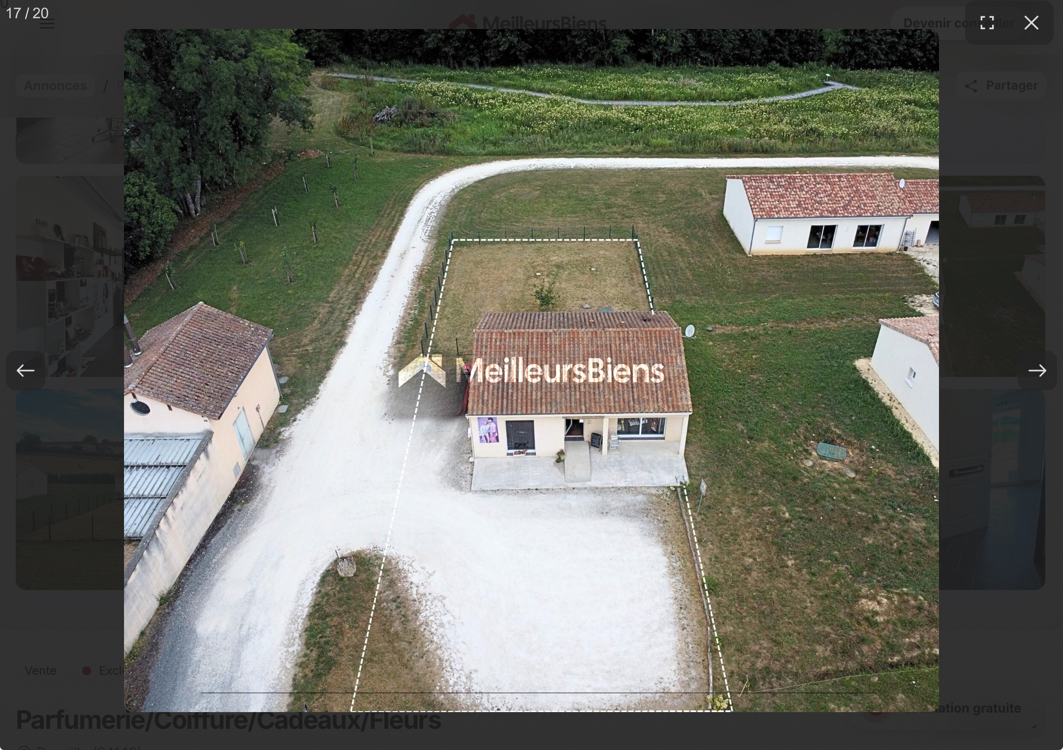 Local récent (2017), tout équipé, prêt à l’emploi !

Vous rêvez de vous installer à votre compte sans travaux et avec un outil professionnel clé en main ?
Ne cherchez plus : ce salon de coiffure lumineux de 62 m², exploité depuis plusieurs années avec une excellente notoriété locale, est une opportunité rare à Douville.

✅ Les atouts du bien

Local récent (2017) – parfaitement entretenu, sans aucun travaux à prévoir

62 m² fonctionnels : accueil chaleureux, espace coiffure spacieux, buanderie, WC PMR

Matériel professionnel complet inclus : bacs, postes, mobilier… tout est prêt pour travailler dès demain

Jardin privatif de 559 m² et garage indépendant avec portail électrique

Normes PMR respectées

📍 Emplacement & environnement

Centre de Douville, secteur dynamique et visible

Stationnement facile pour la clientèle

À proximité immédiate des services et commerces

💡 Potentiel et exploitation

Clientèle fidèle et notoriété déjà installée

Local polyvalent : possibilité de développer l’activité (esthétique, bien-être, boutique complémentaire)

Toiture et gros œuvre en parfait état

💰 Prix & conditions

157 000 € FAI – murs + fonds + matériel inclus

Idéal pour une installation immédiate sans investissement supplémentaire

Rentabilité intéressante grâce à l’état impeccable du local et à l’activité existante

📞 Contactez dès aujourd’hui Fabrice Della-Muta
📩 fdellamuta@meilleursbiens.com
– 📱