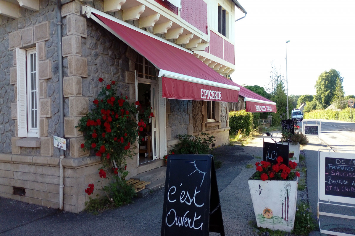 Belle épicerie solidaire de produits locaux et bio à transmettre en Haute-Corrèze
