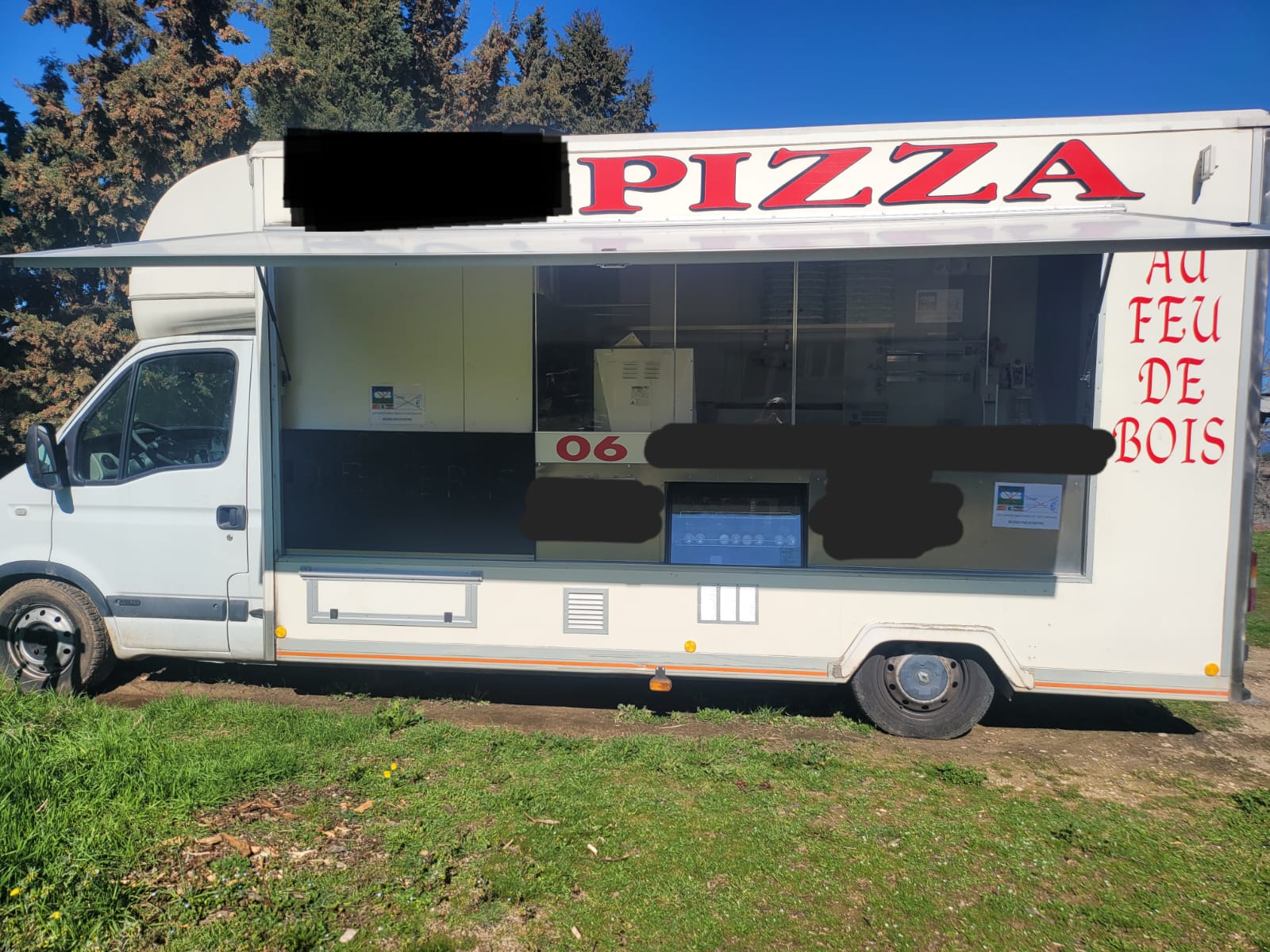 Food truck camion pizza vasp