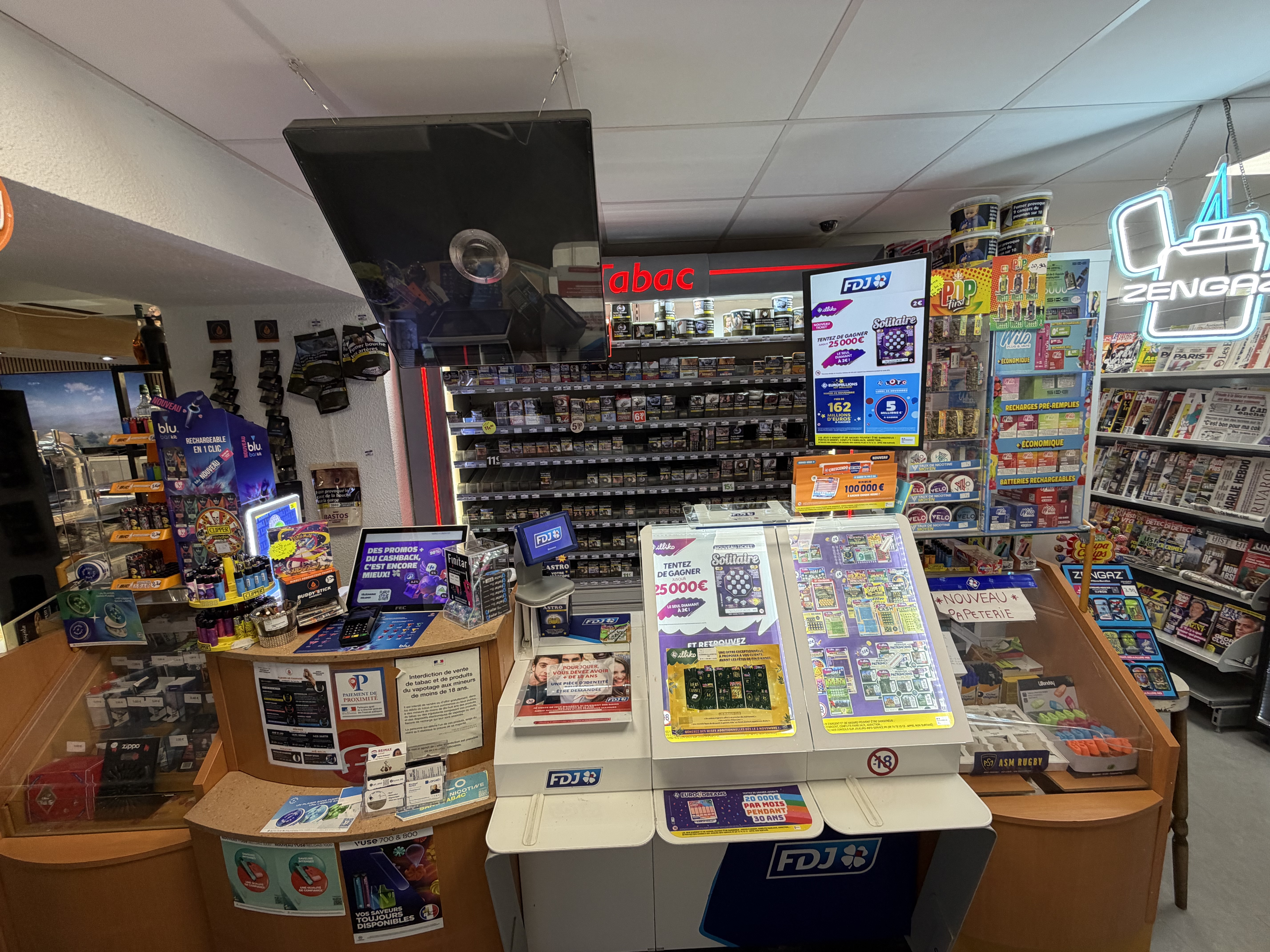 Vend fond de commerce : Bar Tabacs FDJ Presse
À Aigueperse 
affaire en progression depuis 3 ans 

Résultat 2024 130000€
Résultat 2025 à venir (180000€)

À saisir