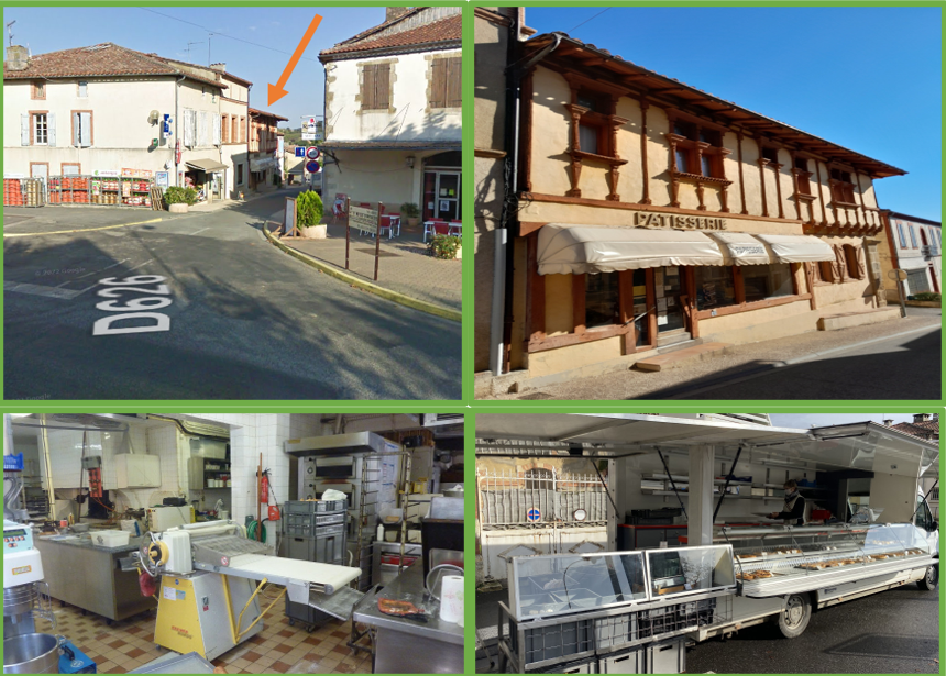 Pur lieu de gourmandise, la pâtisserie Loraschi à Saramon recherche d’urgence un repreneur !

Implantée depuis 1947 (75 ans) sur la commune de Saramon, c’est un lieu connu de tout le territoire qui ne demande qu’à poursuivre son activité. Située au coeur du village dans un bâtiment remarquable avec ses deux façades inscrites (Renaissance), la pâtisserie a su fidéliser une clientèle de particuliers et de collectivités. La vente est réalisée en magasin chaque fin de semaine et sur 3 marchés gersois. L’espace disponible permettra également de développer une activité complémentaire à l’offre présente sur la commune.

Le dernier CA de 95 000€ est réalisé avec l'aide d'une salariée. 
PV : 46 000€ (sans le camion) ; 66 000€ (avec le camion récent)
Location mensuelle des murs 450€. 
Possibilité d'acheter l'ensemble du bâtiment avec maintien, au rez de chaussé, d'une activité complémentaire à l’offre présente sur la commune.
