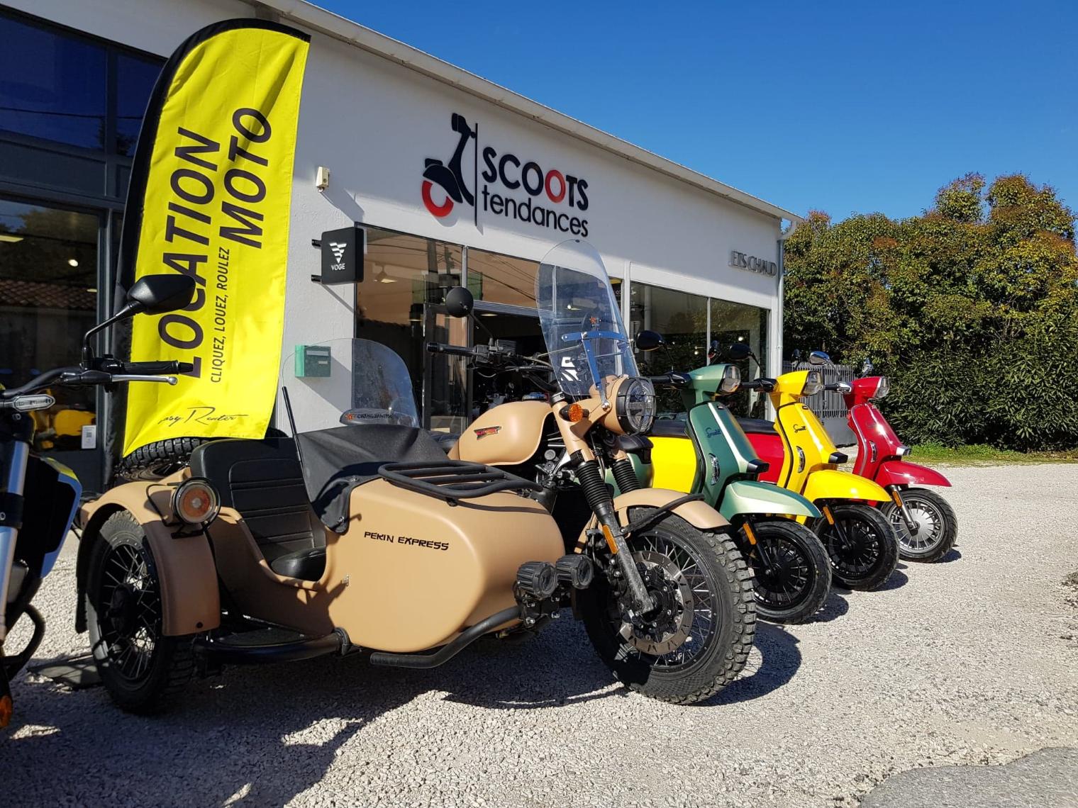 Fonds commerce Moto/ Scooter