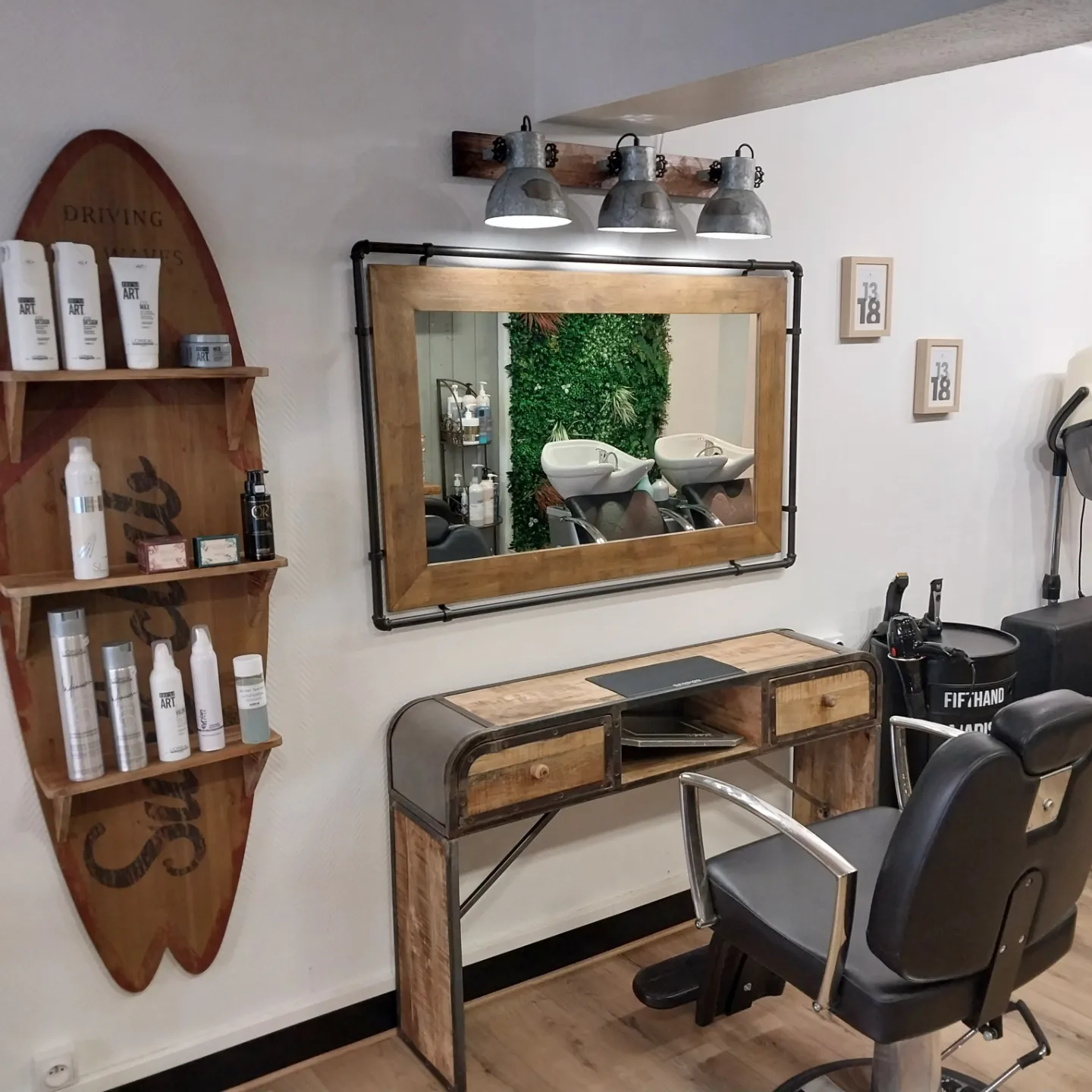 Salon de coiffure mixte à reprendre