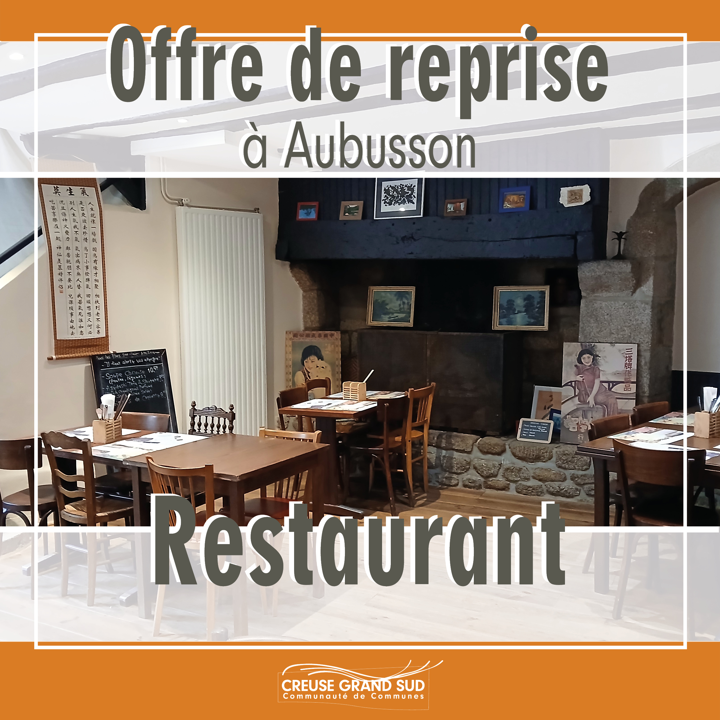 Restaurant traditionnel asiatique A REPRENDRE