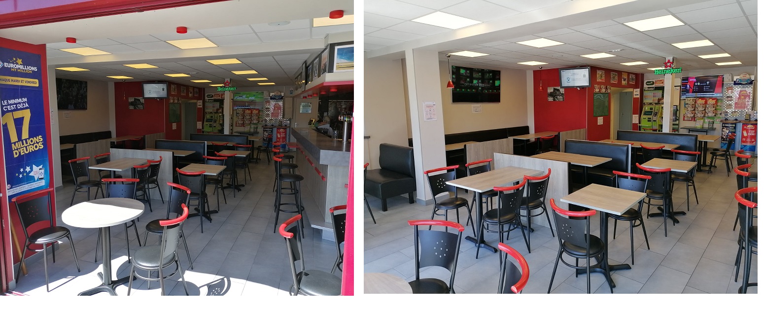 à vendre PMU - BAR - FDJ - 
départ à la retraite
très belle affaire située en Normandie, pays du cheval, 
établissement, grande surface,+  terrasse, devant, toujours emplie...
+ cour arrière.... (animation possible, concert, repas, espace privatif, soirée, concours de pétanque......)
Chiffre d'affaire bar 240 000 K€,  AN 
commissions : 45 K€  / AN 
(( EBE) 95 000 euros.)
Loyer 1000 euros/ mois,  logement compris (bail jusqu'en 2031.)

très belle affaire a vendre
vous aimez l'esprit PMU les parieurs qui jouent aux courses, ..
cette affaire et fait pour vous , 

BAR, 
clientèle fidèle, et habitués, 
françaises des jeux, loto, amigo,.....
beaucoup de table et chaise..+ de 50 places,
sanitaires handicapés (personne a mobilité réduite )
aux normes, pas de travaux à prévoir...
 rampe extérieures handicapé  (personne a mobilité réduite )
aux normes, 
grande réserves,   
2 écrans TV le course par course équidia, / sport...
possible soirée foot, coupe du monde , rugby,.....
tout le mobilier et propre et récent

beaucoup de passage,  axe routier  très passant 8000 véhicules par jour
parkings
marché le vendredi sur la place, qui rempli le bar...
nombreuses animation, sur la place, fête de la musique, vide grenier, cirque....expo.....feu d'artifice.....
emplacement centre ville, le meilleur emplacement, 

logement privé parking privé.