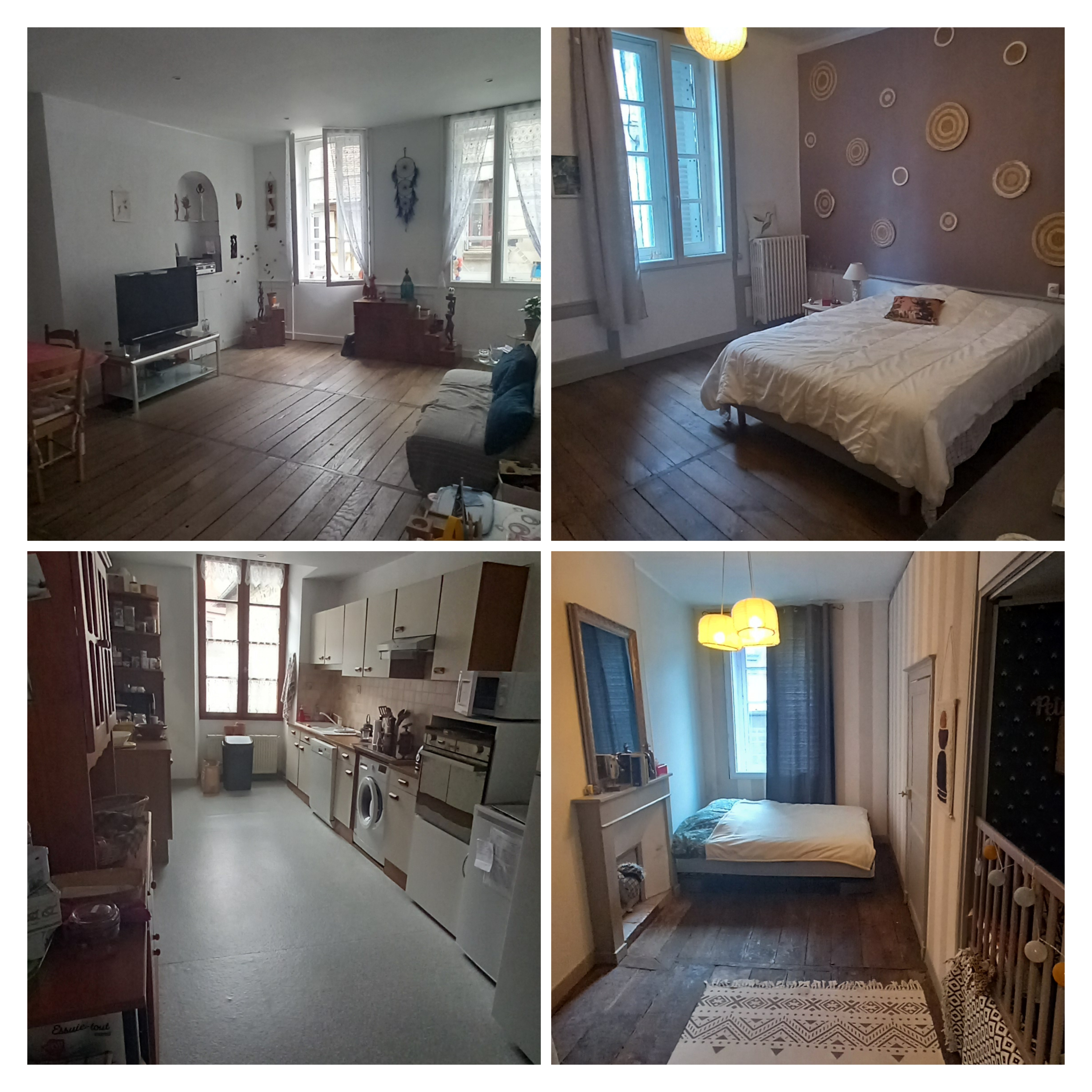 Bel ensemble immobilier 

IMMEUBLE DE RAPPORT EXCEPTIONNEL EN CENTRE-VILLE D'AUBUSSON

Bien lire l'annonce concernant le fond de commerce .

Situé sur la principale artère commerçante d'Aubusson, cet immeuble de rapport offre une opportunité rare d'investissement au cœur d'un secteur dynamique et recherché.

L'ensemble immobilier se compose de :

• Deux locaux commerciaux en rez-de-chaussée représentant environ 100 m² chacun, bénéficiant d'une excellente visibilité sur la rue commerçante. Les deux espaces sont équipés de climatisations réversibles et disposent d'une isolation thermique et phonique de qualité.
●location du premier vide :550Euro
●location du second:400Euro

• Un appartement d'habitation d'environ 85 m² au premier étage, idéal pour une résidence principale, un logement de fonction ou une mise en location.
classe énergétique C (double vitrage, climatisation réversible)
●Loué 550Euro.

• Trois appartements supplémentaires à rénover dans les étages supérieurs, offrant un fort potentiel de valorisation et de création de revenus locatifs.
1 appartement T3 de 85m2
2 appartement T2 d'environ 35/40 m2
loyers potentiels après travaux:
●550euro T3
●600 euro pour les T2 soit 300euro chaque T2


• Un garage complétant l'ensemble.
• Terrasse couverte (verrière) d'environ 50m2 


☆☆Le bâtiment sera vendu libre de toute occupation, permettant à l'acquéreur de mettre en place immédiatement sa stratégie d'exploitation du bar/snacking ou de la mise en location.☆☆



Point à prendre en considération : le prix comprend, le fond de commerce d'un des locaux commerciaux actuellement exploité en activité de bar/snacking. Une opportunité idéale pour poursuivre l'activité existante et d'habiter au dessus ou développer un nouveau concept commercial.
Fond de commerce :35000Euro à négocier.

Point important pour la mise en location, Le bar/snacking avec licence 4 entièrement exploitable de suite peut se louer entre 750Euro et 850Euro en Gérance.

FOND ET MUR INDISSOCIABLE 


Possibilité d'acquérir la Licence IV en supplément.

Cet immeuble constitue un investissement particulièrement attractif grâce à la combinaison de surfaces commerciales de qualité, de logements à fort potentiel et d'un emplacement privilégié au cœur de la vie économique d'Aubusson.

Que vous soyez investisseur, commerçant ou porteur de projet, ce bien offre de nombreuses perspectives de développement et de rentabilité.

Dossier complet et renseignements complémentaires sur demande.
Visites sur rendez-vous.

Rentabilité potentielle actuelle environ 10%