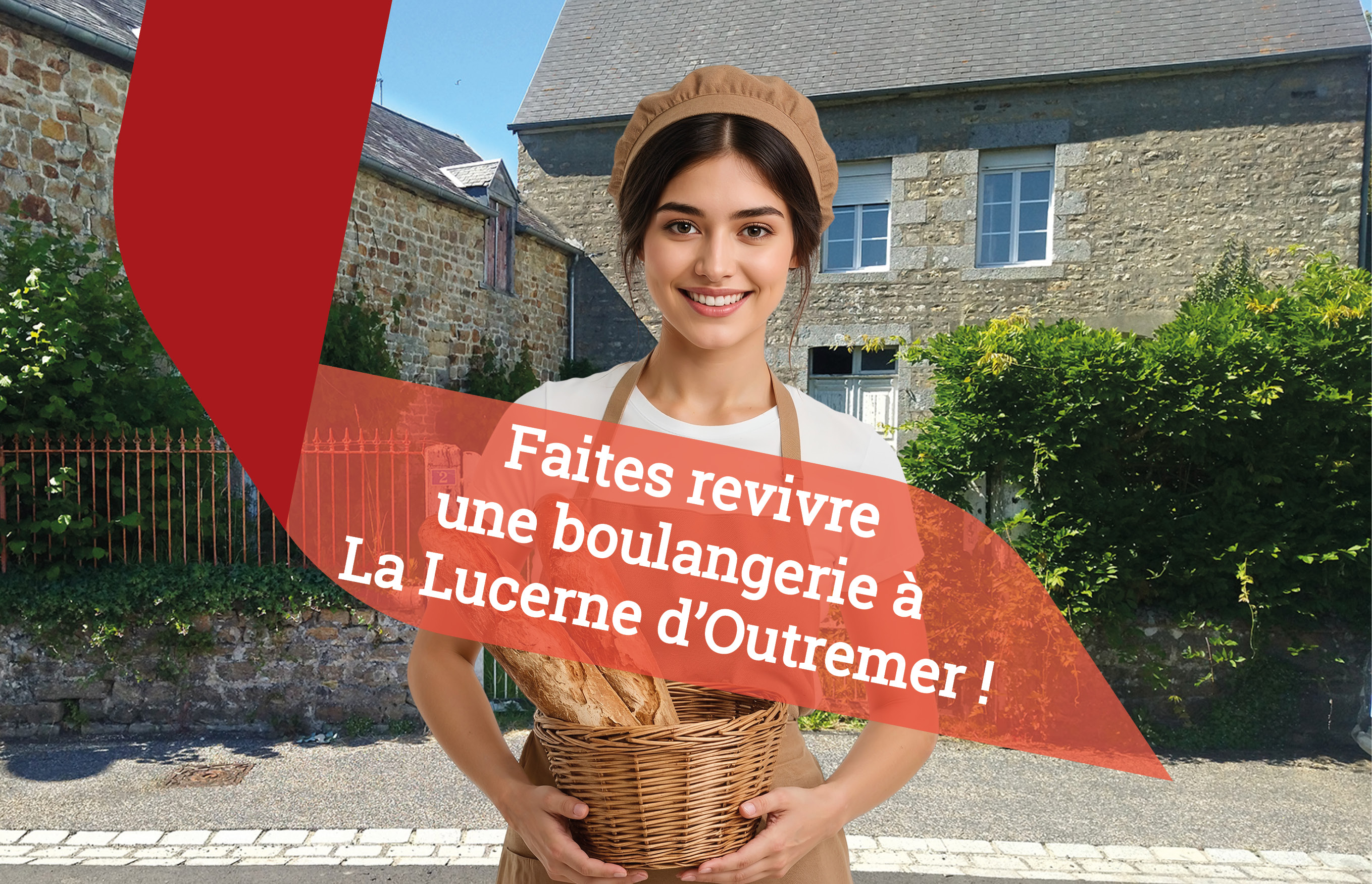 Il s’agit d’un projet porté par toute l’équipe municipale et accompagné par la Chambre de Métiers et de l’Artisanat : relancer une activité de boulangerie dans une maison de caractère ayant connu il y a plusieurs décennies une activité de fabrication de pain au feu de bois. Le bâtiment de type longère avec cour fermée est déjà acquis par la commune et le programme de réhabilitation lancé, logement compris.

Le projet de refaire du pain à La Lucerne a été plébiscité par la population locale.

Située entre Granville et Avranches, La Lucerne d’Outremer est une commune rurale de 872 habitants qui bénéfice d’un positionnement géographique idéal à 15 minutes d’une magnifique côte. Ce charmant village labellisé « Village Patrimoine » est engagé depuis plusieurs années dans une redynamisation du centre bourg qui a permis l’implantation d’un restaurant, d’un bar-tabac-épicerie, d’un salon de coiffure ainsi que d’un cabinet d’infirmiers et d’étiopathie.

Parmi les atouts de la commune : une école maternelle, un gîte communal pouvant héberger jusqu’à 18 personnes, un parc avec 2 châteaux accueillant des évènements (mariages, colloques …) et surtout, l’Abbaye de La Lucerne d’Outremer, classée Monument Historique qui accueille 22 000 visiteurs par an !


Le ou la candidate boulanger/ère devra, pour être retenu(e) par l’équipe municipale, présenter un projet innovant intégrant une gamme de prestations ou de produits que l’on ne trouvera pas forcément dans les boulangeries classiques alentour. L’investissement matériel sera à la charge du porteur de projet. Le choix et le mode de financement du four feront l’objet d’échanges avec la municipalité.

Le local a une superficie de 85 m2 dont 40 m2 dédiés à l’espace vente et à la fabrication ainsi qu’un jardin de 140 m2.

Le loyer sera d’un maximum de 700 € HT, hors charges. Ouverture prévue pour septembre 2026.

Le dossier de candidature est à compléter en ligne.

Pour toutes questions contacter la CMA Normandie, Laurent GODIN au 02 33 76 62 56 - 06 31 03 24 87 ou par mail lgodin@cma-normandie.fr.

 
Date limite de dépôt du dossier de candidature : 31/12/2025

La commune analysera l'ensemble des dossiers complets


Le porteur de projet retenu pourra bénéficier d’un accompagnement individuel de la CMA notamment dans le cadre du dispositif  « Ici je monte ma boîte » mis en place par la Région Normandie.

 
Si vous aimez partager votre amour des produits de qualité et créer des liens avec vos clients, n'hésitez pas à déposer votre candidature, c'est le moment de vous lancer dans cette belle aventure !