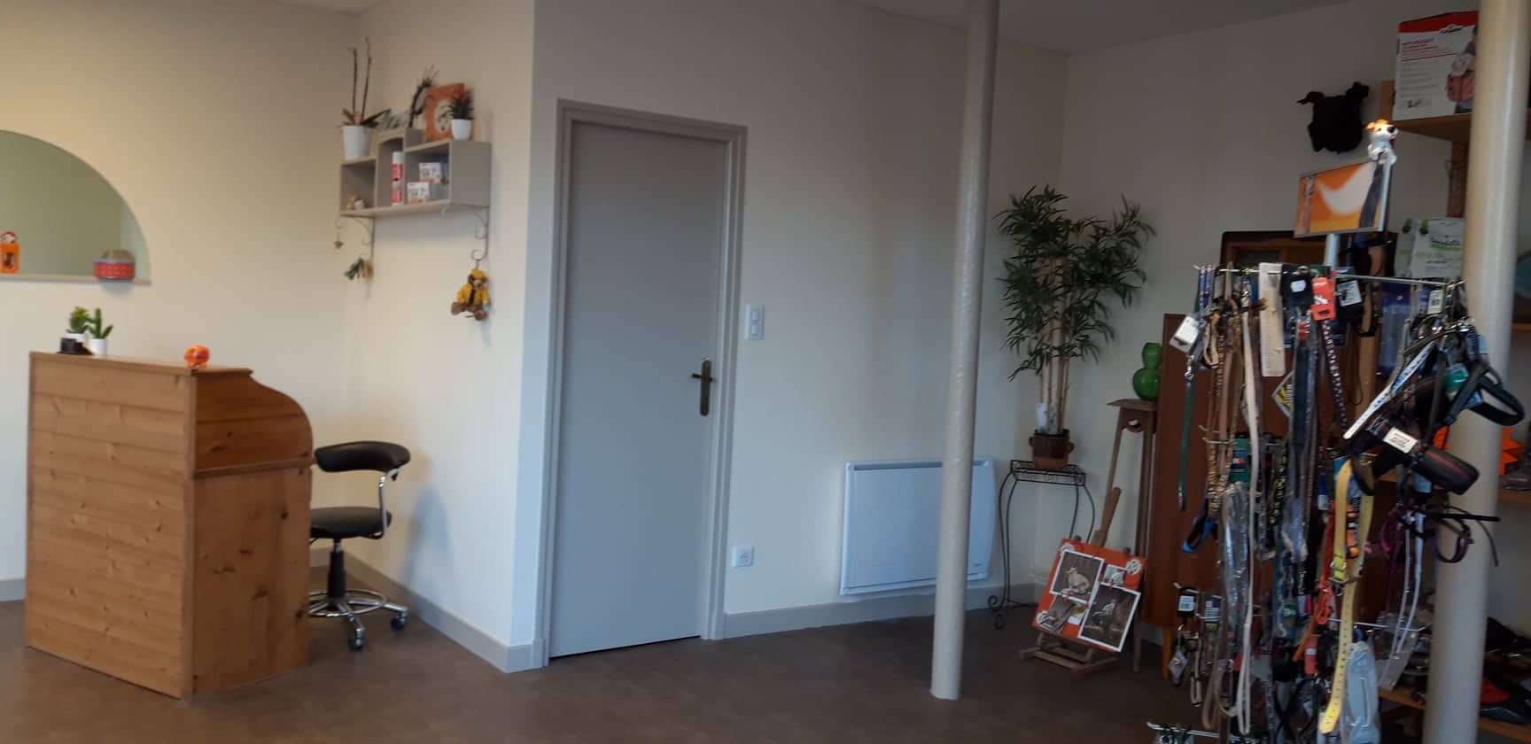 Vends Fond de commerce à MONTLUCON 03100 - Allier
 (avec matériel petits et gros chiens et stock) 
Toilettage Canin et Félin avec une belle clientèle fidèle et en évolution depuis 2010 !
Beau potentiel de développement (superficie et matériel existant pour 2 personnes)
Une belle superficie de 65 m2 refait à neuf en mai 2018
Situation idéale à Montluçon aux portes du centre Médiéval. Accès rues piétonnes de la vieille ville et parc du châteaux
Deux grands parkings a disposition de la clientèle, dont l'un accueil le marché du samedi matin !
La pharmacie réputée en face, un vétérinaire à 100 m.
Salle de toilettage, grande surface d'accueil, lieu d'attente et de vente très lumineux, une partie privative (SDB, WC, grands placards de stockage, cave et une place de parking privée dans une cour fermée)
Accompagnement possible.
Loyer : 790 euros (Bail commercial 3/6/9)
Prix : 25000 euros
Proposé pour me consacrer à mon petit élevage de Chat de Bengal
Plus d'informations, photos, voir vidéo en message privé et téléphone.
