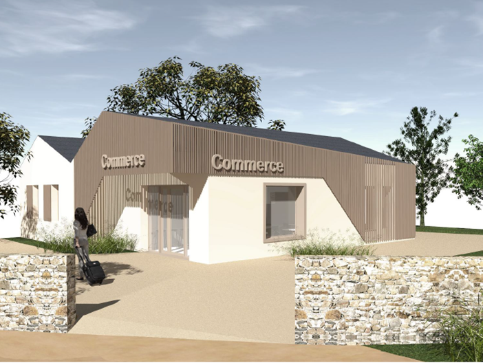 La commune de Martinet poursuit la revitalisation de son centre-bourg. Dans le cadre d’un projet d’aménagement, la municipalité lance un appel à candidatures pour accueillir de nouvelles activités au sein d’un futur pôle commerces et services.
L’objectif est clair : renforcer l’offre de proximité et répondre aux besoins d’une population en constante progression. « Nous souhaitons développer des services utiles aux habitants tout en créant un lieu de vie attractif au cœur de la commune », explique la municipalité.
Le futur bâtiment, qui prendra place à proximité immédiate de l’église et de la nouvelle place du bourg, accueillera un bar multi-services disposant d’un espace adapté à une activité de restauration rapide.
Un projet au cœur du bourg
Avec plus de 1 250 habitants et une croissance démographique soutenue ces dernières années, Martinet entend accompagner son développement en renforçant son attractivité. Située entre La Roche-sur-Yon et le littoral vendéen, la commune bénéficie d’une position géographique favorable et d’un environnement apprécié des familles.
Le projet s’inscrit dans une démarche plus globale de redynamisation du centre-bourg. Une nouvelle place publique doit notamment permettre l’organisation d’animations locales et l’accueil de commerces ambulants.

La municipalité invite les candidats intéressés à présenter un projet détaillé précisant leur expérience, leurs motivations ainsi que les conditions d’exploitation envisagées. Les locaux seront livrés aménagés et les modalités locatives adaptées à la nature des activités retenues.
Au-delà de l’aspect économique, la commune recherche des professionnels capables de participer à la vie locale et de créer un véritable lieu d’échanges pour les habitants.
Les dossiers de candidature doivent être déposés à la mairie de Martinet. 
Pratique. Renseignements auprès de la mairie de Martinet, 7 rue du Jaunay, au 02 51 34 62 18 ou par courriel à mairie@communedemartinet.fr, ou sur les supports de communication de la commune (intra muros, site internet).