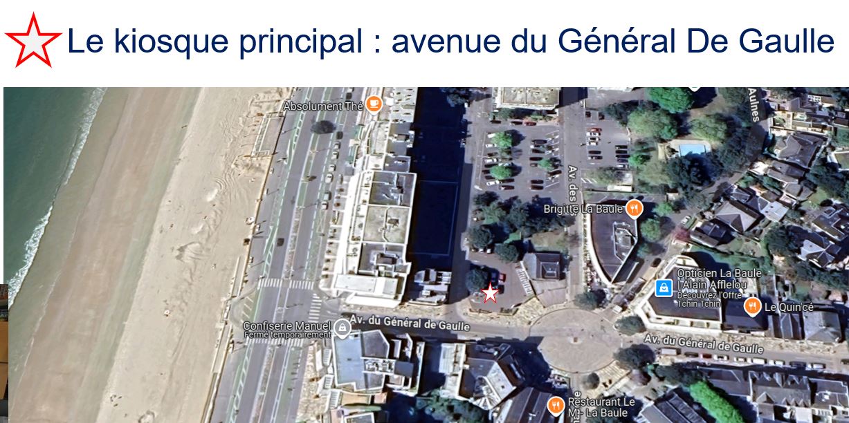 Il s’agit de gérer un kiosque sur La Baule :
Avenue du Général De Gaulle/Place Leclerc (kiosque ouvert à l’année) ; le kiosque est idéalement positionné, au bout de la rue commerçante à deux pas de la plage.

Je vous explique ci-après, le fonctionnement pour devenir kiosquier. Bien entendu, nous échangerons ensemble, soit en visio, soit en présentiel (sachant que je suis basé sur Toulouse).

Pour devenir gérant de kiosque, il vous faudra avoir un agrément de diffuseur de presse en effectuant une formation payante (une partie ou la totalité pourrait être pris en charge suivant votre situation actuelle) en présentielle 2 jours (au dépôt de presse de Saint-Herblain).
Vous disposerez de ce kiosque sans droit d’entrée, sans avoir à investir dans un pas de porte ou fonds de commerce, avec de faibles charges ; néanmoins, il vous faudra avoir un fond de roulement/trésorerie (7000€ au minimum) ; le dépôt de presse (l’entreprise qui vous livre la presse basée à Saint-Herblain) vous expliquera plus en détails le fonctionnement. 

Vous serez travailleur indépendant donc non salarié ; il vous faudra créer une société et donc avoir un numéro de Siret (SAS, SASU, SARL, EURL, EI… autoentrepreneur possible) 
Vous aurez la gestion du kiosque pour une durée de 5 ans, renouvelable une fois (soit 10 ans).

Il y aura 2 dossiers administratifs à préparer, un pour la partie “presse” et un pour “la Française des Jeux/FDJ” ; pour avoir les validations de ces 2 entités, prévoyez 3 mois avant une ouverture.

Les activités (votre salaire proviendra des commissions de ces activités) :
 
Presse nationale (23%) et régionale (14%)
Les jeux de la Française des jeux (FDJ) : jeux de grattage, tirage, paris sportif (5%)
Le relais colis avec Pickup (suivant le nombre de colis)
Relais La Poste
Les souvenirs, les cartes postales et cartes évènementielles
Les boissons, les glaces emballées, les confiseries, les spécialités locales. Une petite terrasse pourrait être autorisée par la ville sur le côté du kiosque.
Si vous avez d’autres idées d’activités, n’hésitez pas à m’en faire part (services à la personne, clés minute, conciergerie, transfert d’argent, service carte grise…), mais de toute façon, elles seront soumises à la validation de la ville.
 
Les charges (hors impôts et Urssaf) :

Loyer mensuel 200€ HT (240€ TTC) - Caution pour le kiosque : 720€ ; caution restituée à la fin sauf anomalies constatées.
Electricité, routeur 4G ou box internet
Caisse informatisée spéciale presse (Strator, Bimedia, JDC…) : entre 80 et 120€/mois
Assurance

Les horaires :

Vous vous adapterez au besoin de votre clientèle mais en général, les autres kiosques de mon secteur ont pour habitude d’ouvrir :

7h/7h30 – 12h30 et 16h – 18 ou 19h ou journée continue
Samedi matin et dimanche matin (les après-midis sont conseillés) 
A votre convenance mais vous pourrez étudier un jour de fermeture dans la semaine.
Dans tous les cas, les kiosques devront avoir une amplitude horaire plus grande pendant la haute saison (de Pâques à la Toussaint).