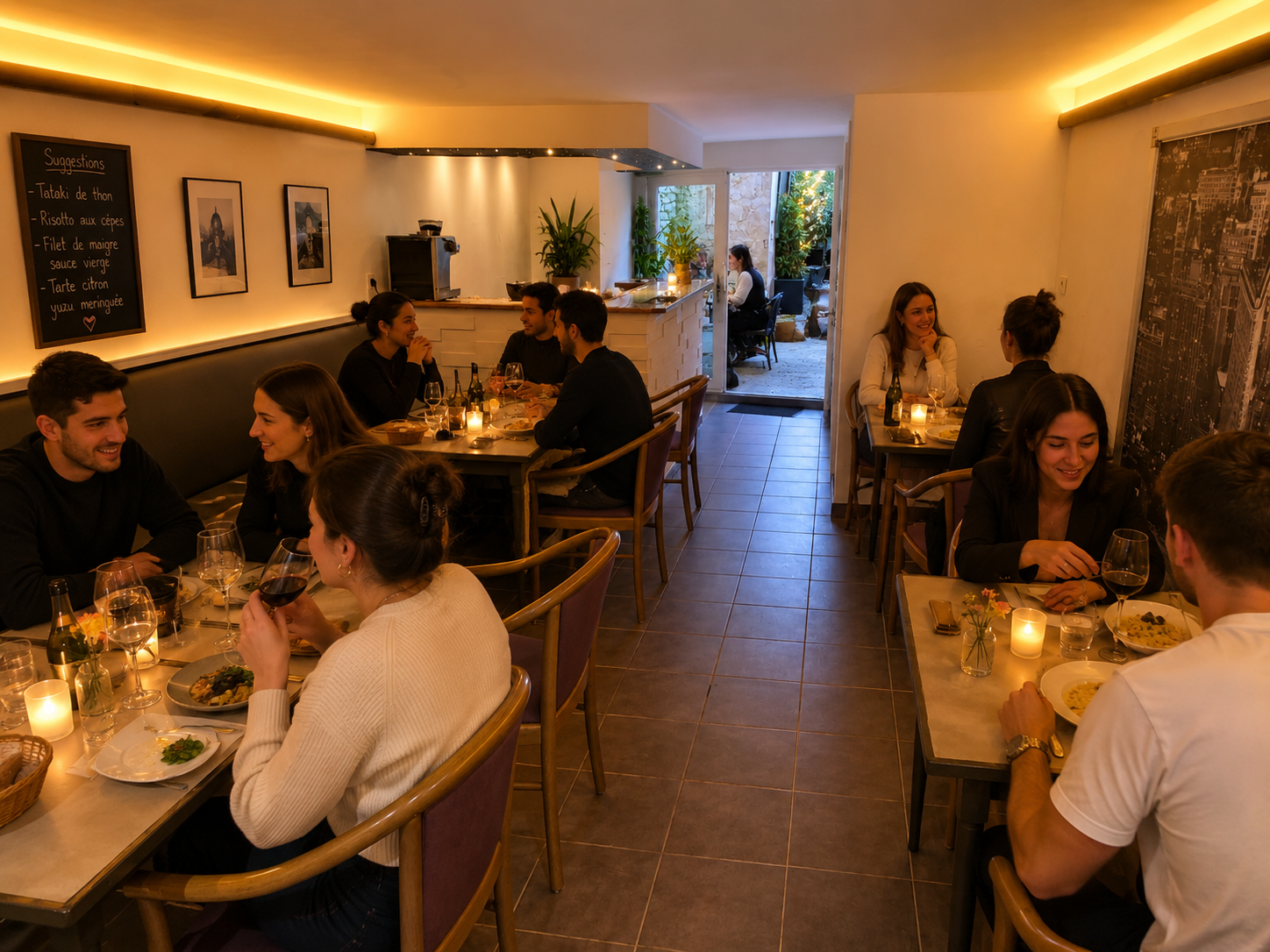 À vendre, restaurant Chez Ratatouille à Champlitte, commune touristique. Fonds de commerce, murs et appartement attenant pour 85 000 euros. Salle d'environ 42 mètres carrés, terrasse d'environ 75 mètres carrés et appartement de 67 mètres carrés avec chambre, séjour et combles aménagés. Le restaurant est vendu entièrement équipé, avec matériel professionnel et installations de terrasse. Ouvert actuellement6 jours sur 7 avec environ40 000 euros de chiffre d'affaires annuel. Les clients saluent l'accueil chaleureux, l'ambiance conviviale et la cuisine généreuse aux couleurs des épices. Plusieurs services à proximité, stationnement facile.

Annonce idéale pour un couple souhaitant s'installer en restauration. Contact sur demande, photos disponibles.