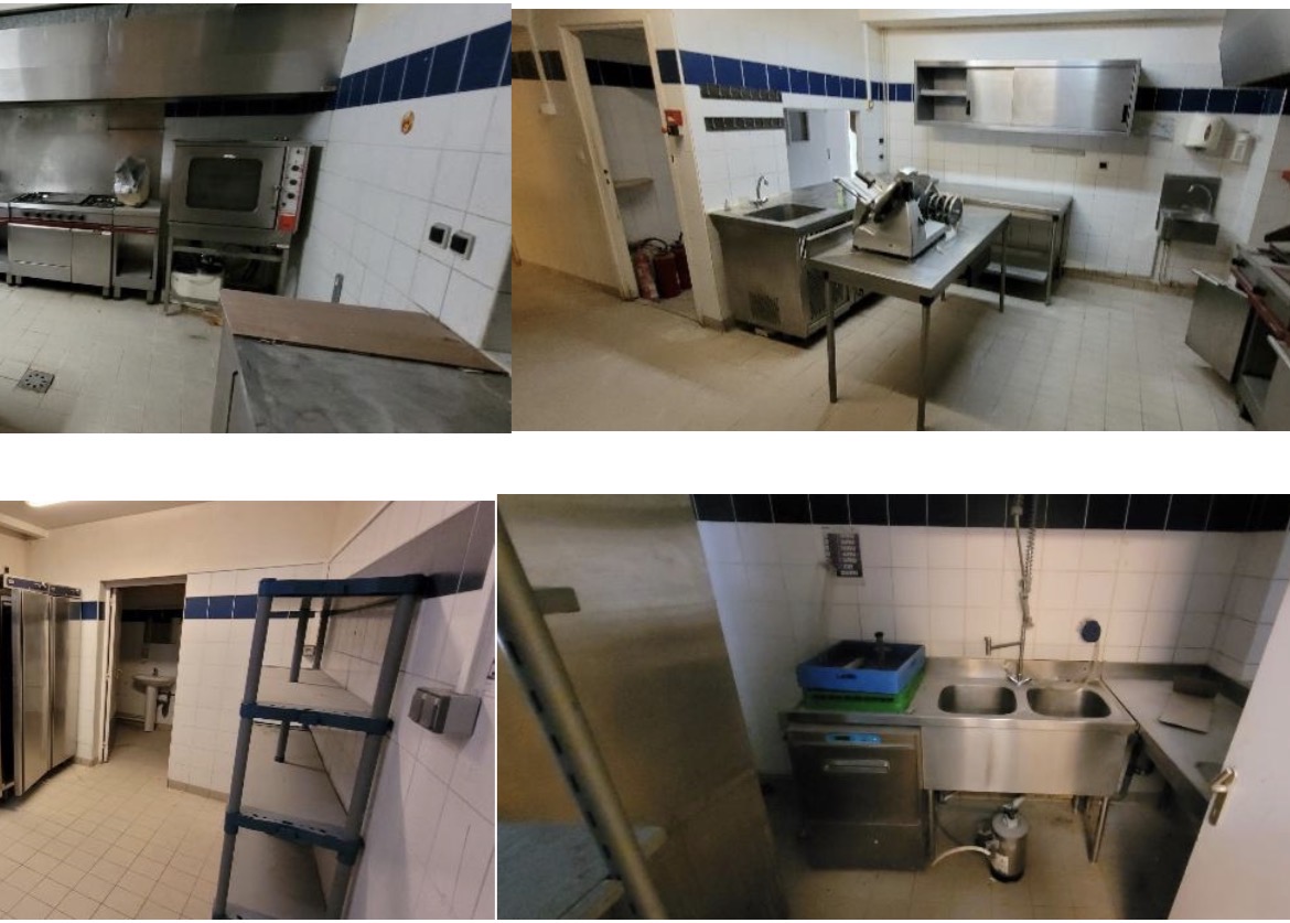 RDC:
Restaurant espace bar et véranda 200m2 60 couverts 
Cuisine professionnelle équipée à rafraîchir 
Étage :
5 chambres d’hôtel de 12m2
Appartement rénové de 90m2
Dans un village de 1030 habitants, commerce de soins à la personne en voisin.