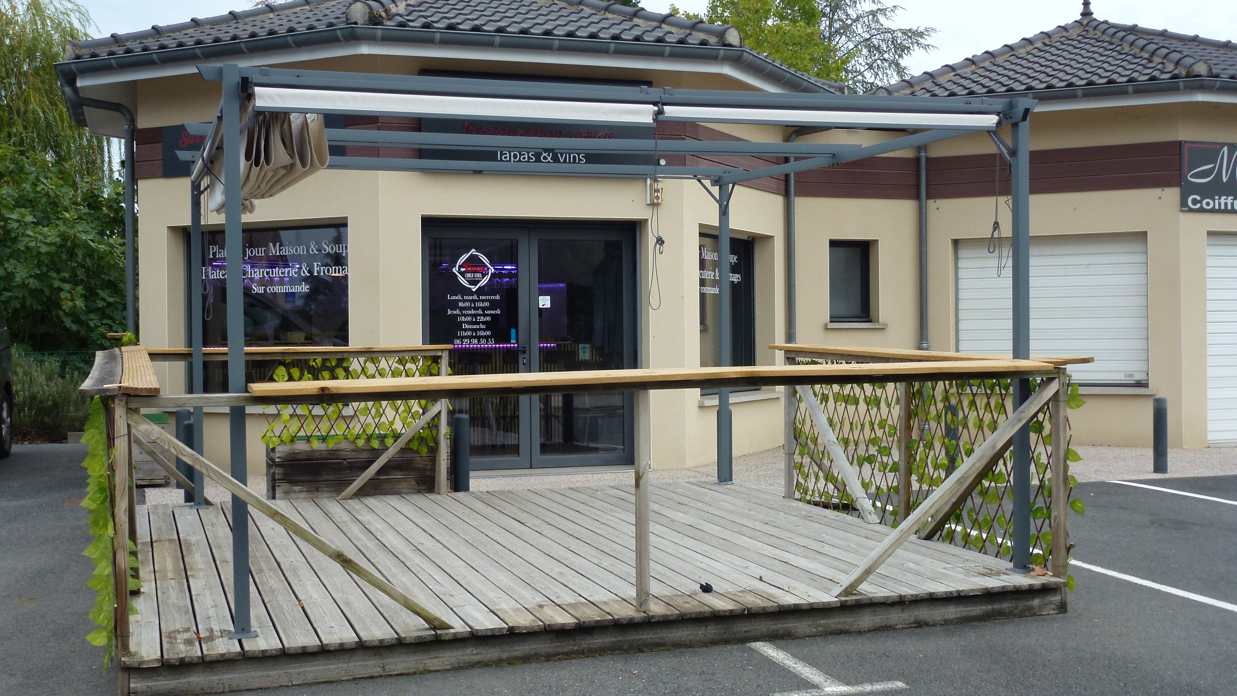 Kiosque restauration rapide