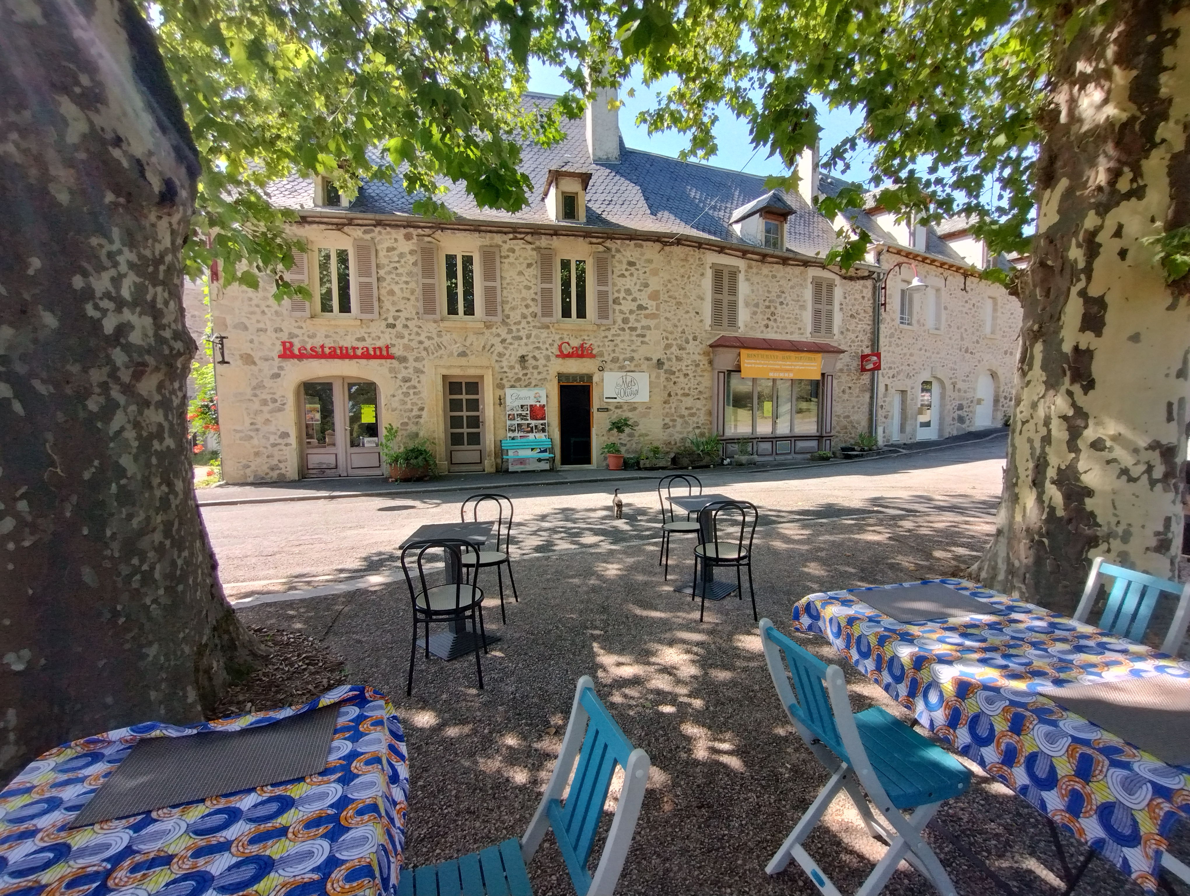 Vente des murs.
Possibilité d'achat licence IV, matériels cuisine et mobilier.

Au cœur d’un joli village d’Aveyron en face de la Mairie et de la poste, à 100m de l’école, terrain de pétanque en face, environnement arboré pleine nature à 400m d’altitude, à 10mn de Villefranche de Rouergue.

Local dans une belle bâtisse, de plein pied, fonctionnel, en bon état, actuellement exploité en RESTAURANT- BAR, possibilité d’activités complémentaires à développer ou toutes autres activités.

Descriptifs locaux : Cuisine aux normes avec bac à graisse, arrière-cuisine + réserve 50m2, Bar accueil 30M2, 1 salle de 20 couverts 25m2, 
1 salle de 50 couverts de 70m2 en parquet bois équipé d’un poêle à pellets performant, cour intérieure, toilette handicapée.

Terrasse de 75m2 environ 30/40 couverts autorisé par la Mairie à titre gratuit du 1er mai au 30 septembre.

Grande facilité de stationnement.

Idéal pour couple ou associés.

Logement : T2 de 50m2
1 grande chambre, 1 salon/cuisine, 1 sdb avec douche italienne et WC séparé, 1 vestibule. Actuellement loué en meublé en contrat d'1 an renouvelable.

Grange aménagée de 60m2 au sol (paquet et électricité), possibilité mezzanines.

Garage de 90m2 et cave de plein pied de 40m2.

Total m2 : 600