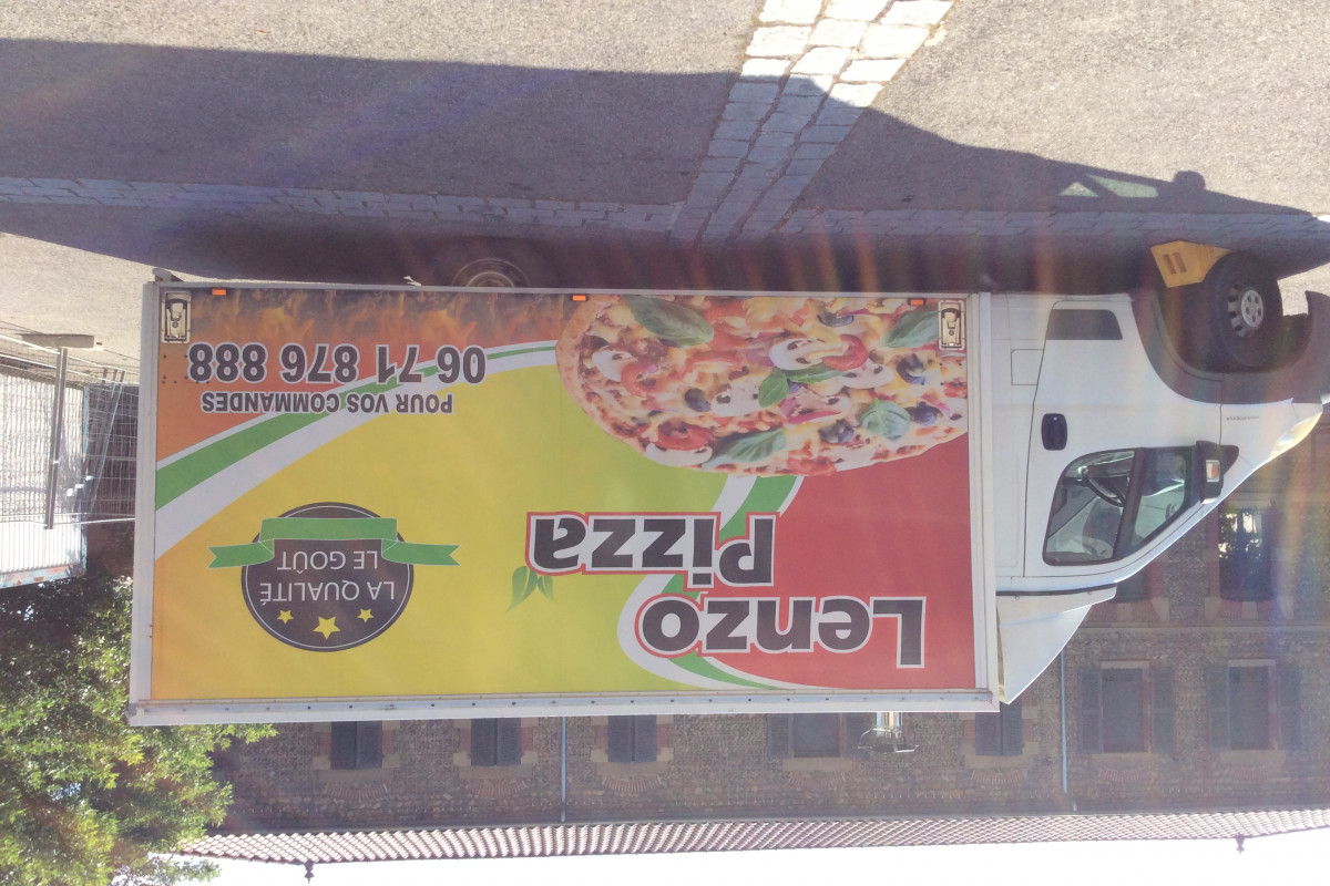 Camion pizza et emplacements