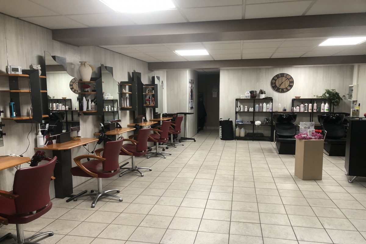 Vends salon de coiffure mixte