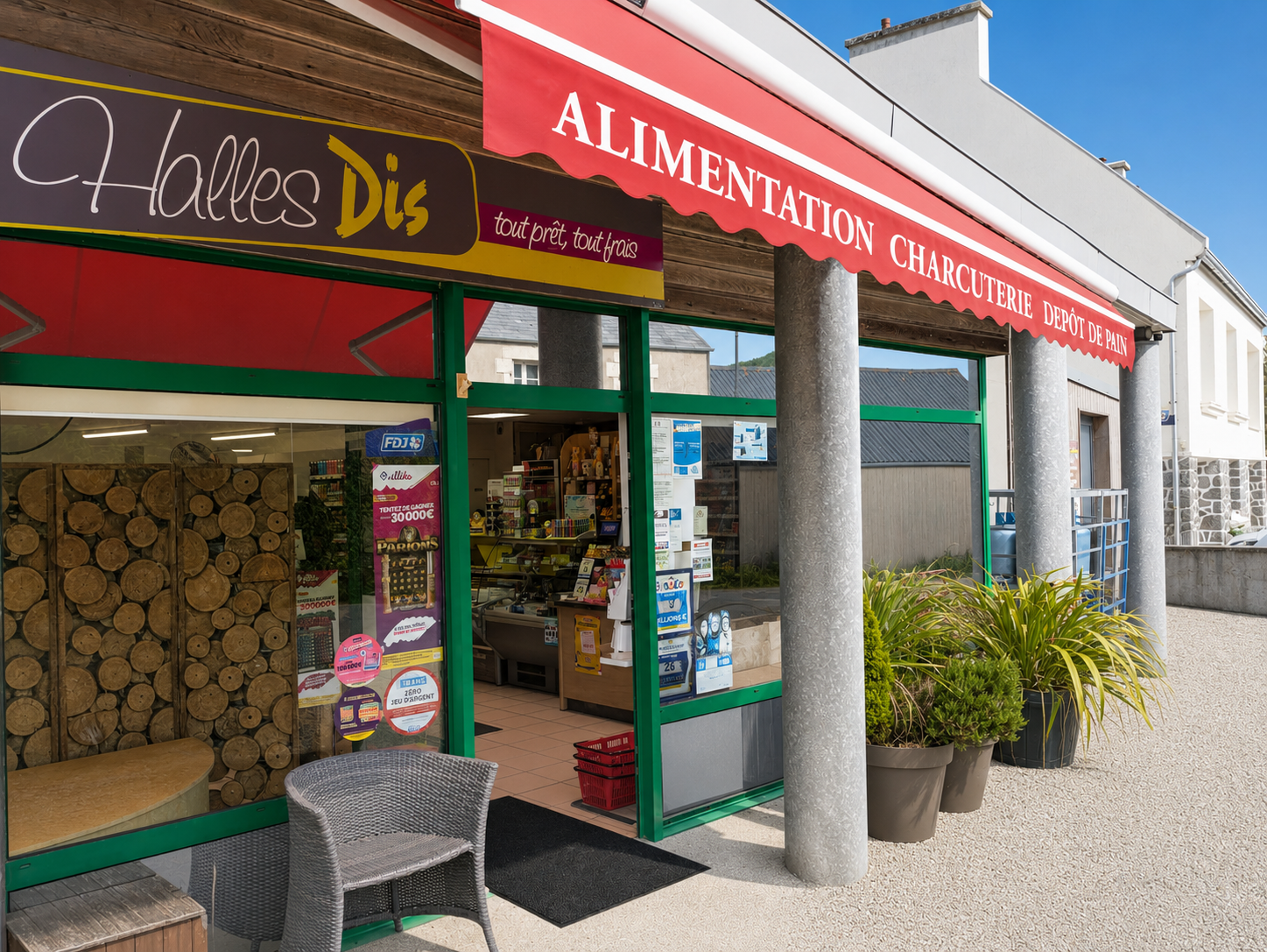 TABAC EPICERIE PAIN FDJ COMMANA FINISTERE