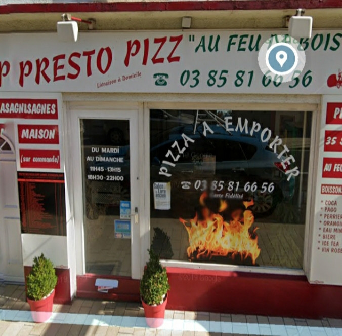 A vendre pizzeria au feu de bois, vente emporter  dans ville touristique du Sud de la Bourgogne.