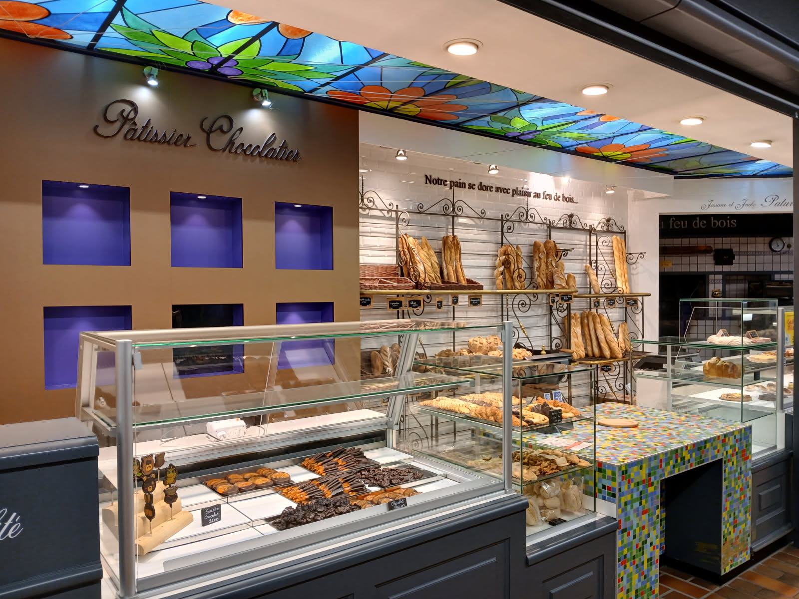 Boulangerie - Pâtisserie au feu de bois, Les Halles