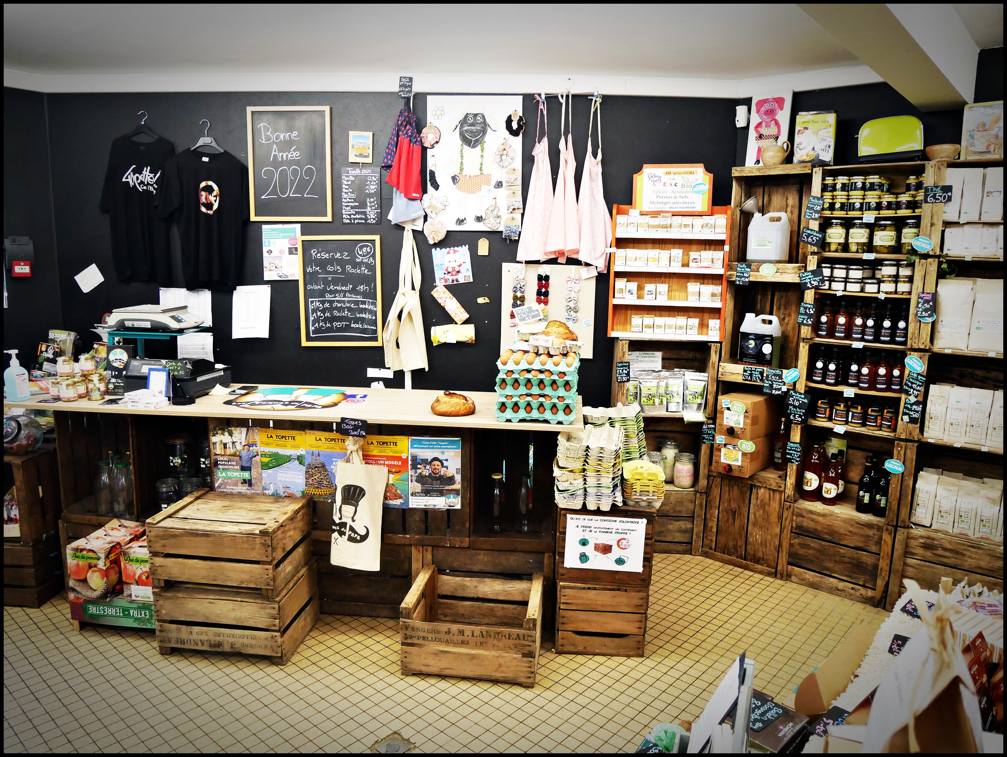 Epicerie /traiteur dans charmant village en Anjou