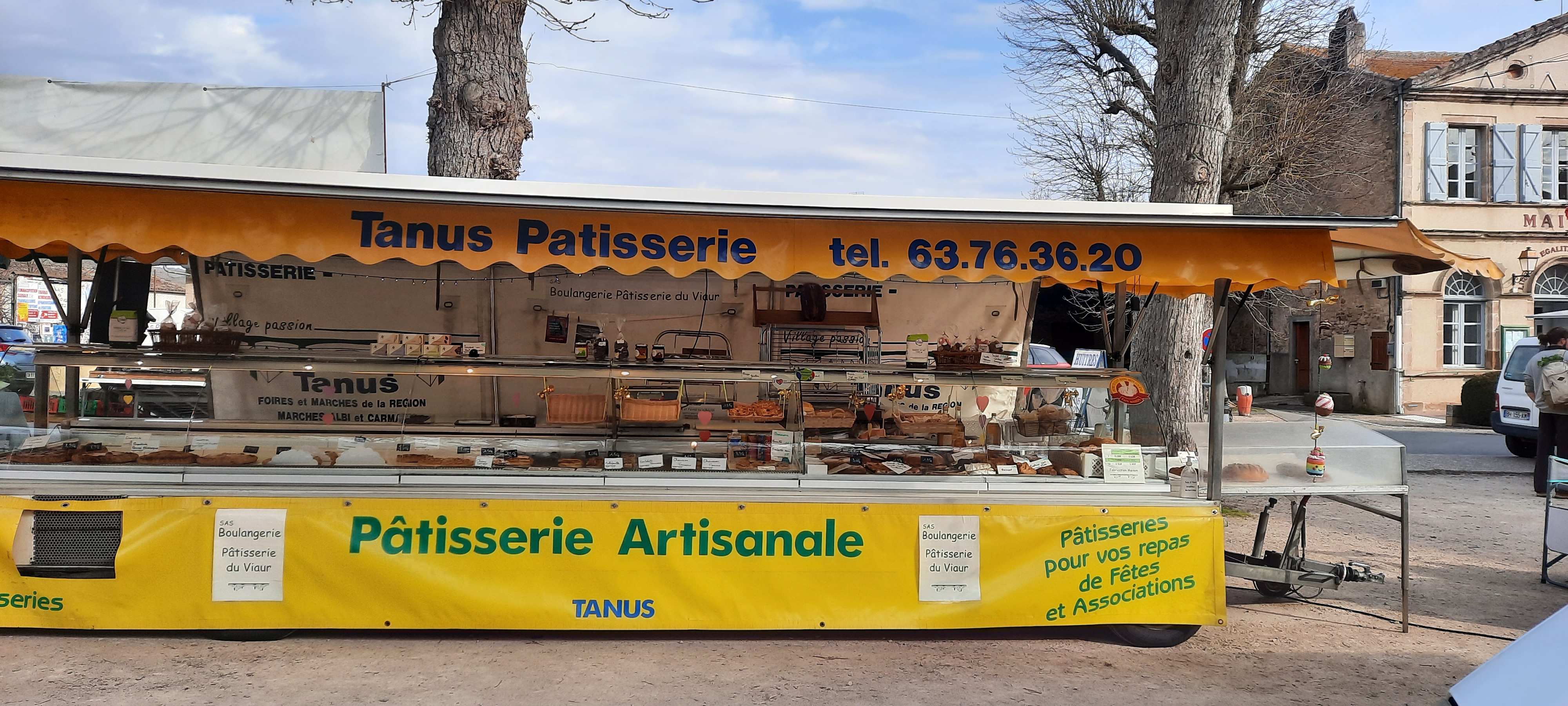 Nous vendons notre fonds de commerce de Boulangerie Pâtisserie artisanal en campagne à Tanus (81) car nous avons de nouveaux projets familiaux.
Grand laboratoire équipé avec un magasin de vente avec rayons épicerie et produits locaux, grand parking.
Vente également sur les marchés et foires de la région (remorque réfrigérée + fourgon).
Commerce viable après le covid et hausse d’électricité (passage en tarif bleu).
Possibilité de développement en diverses directions.
Idéal pour une reconversion ou pour les amoureux du métier, au cœur de la campagne.