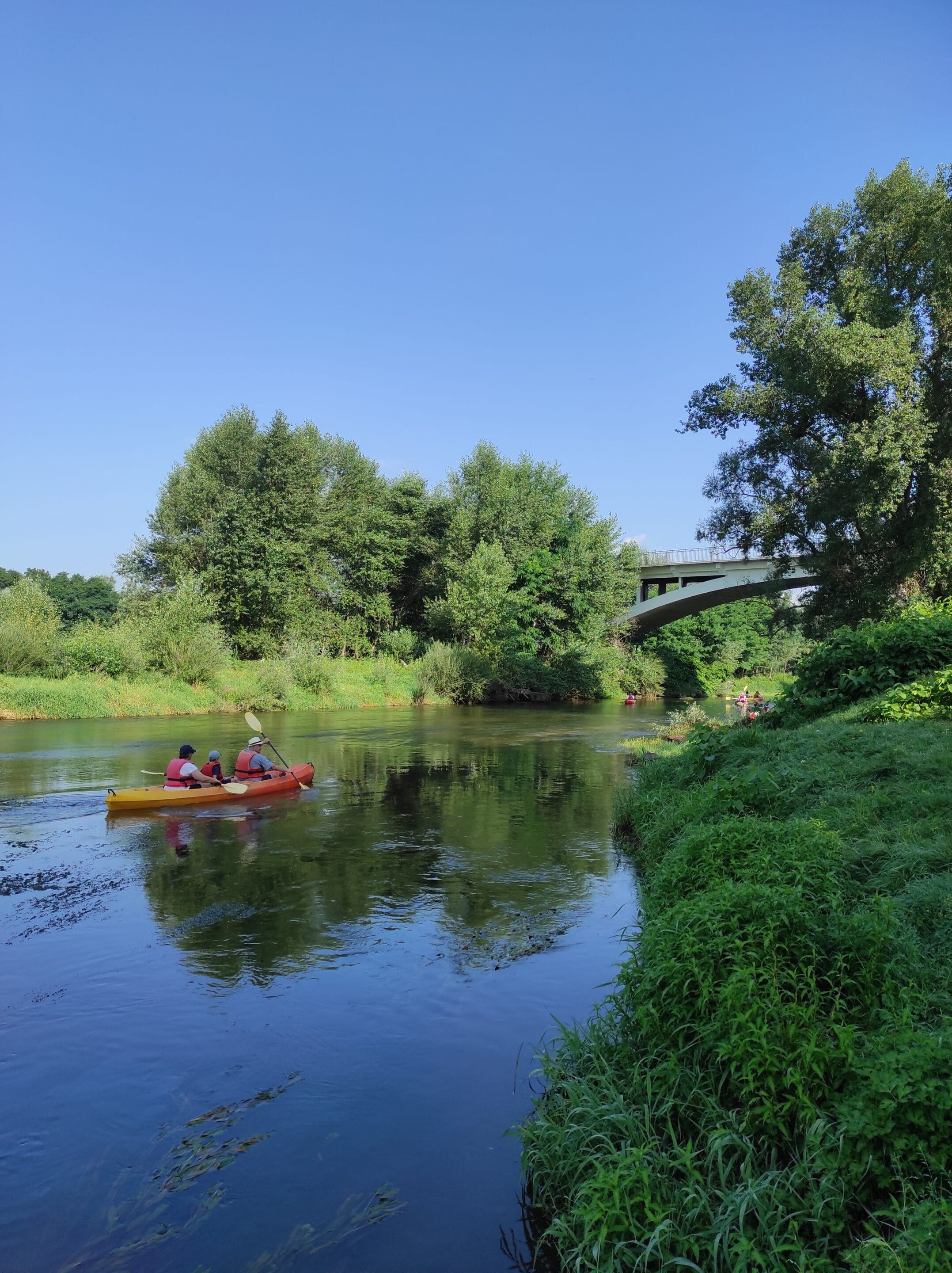 A reprendre - activité de canoë kayak sur la Loire