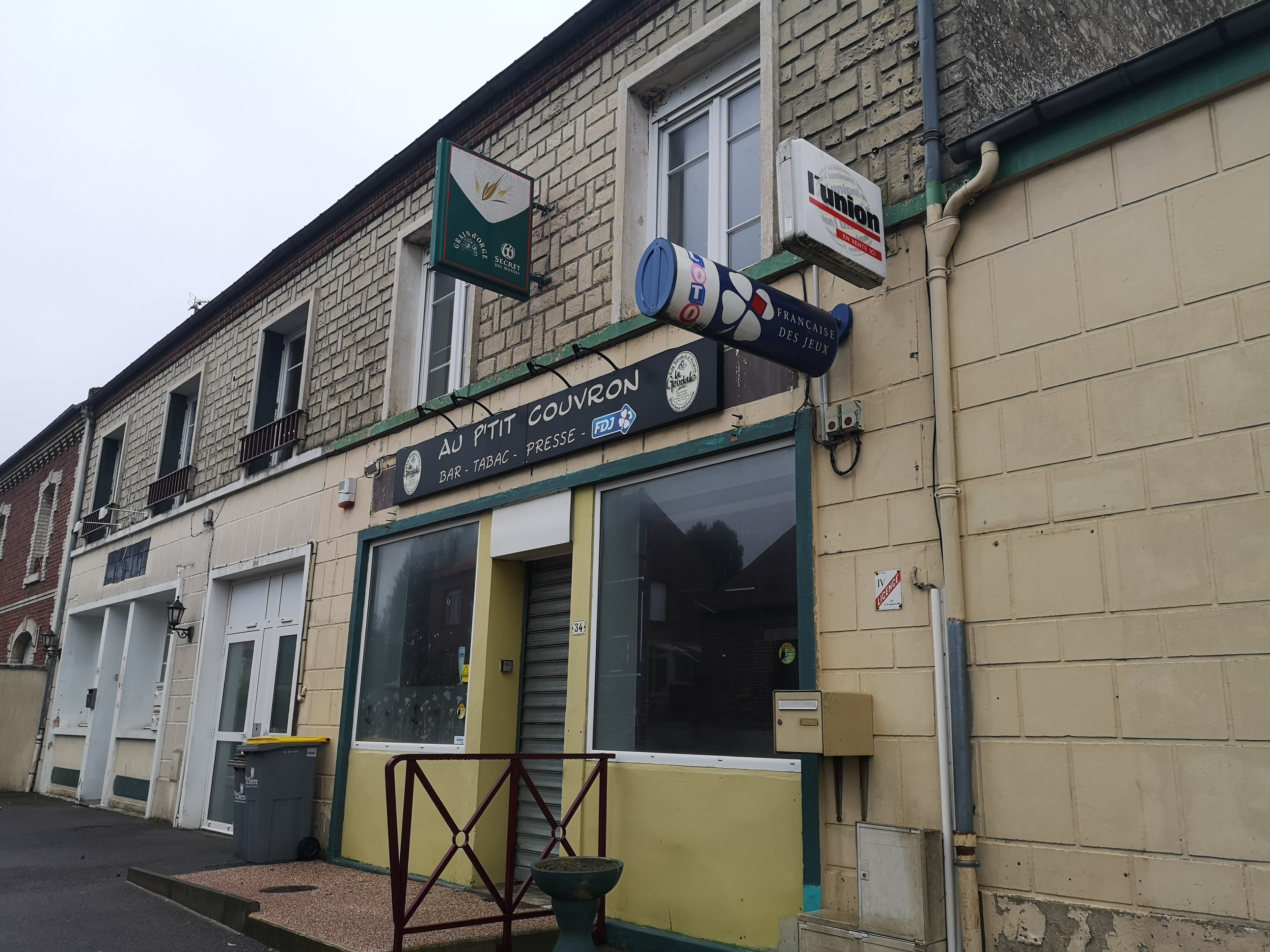 Gérance d'un café multiservice à Couvron-et-Aumencourt, Aisne (02)