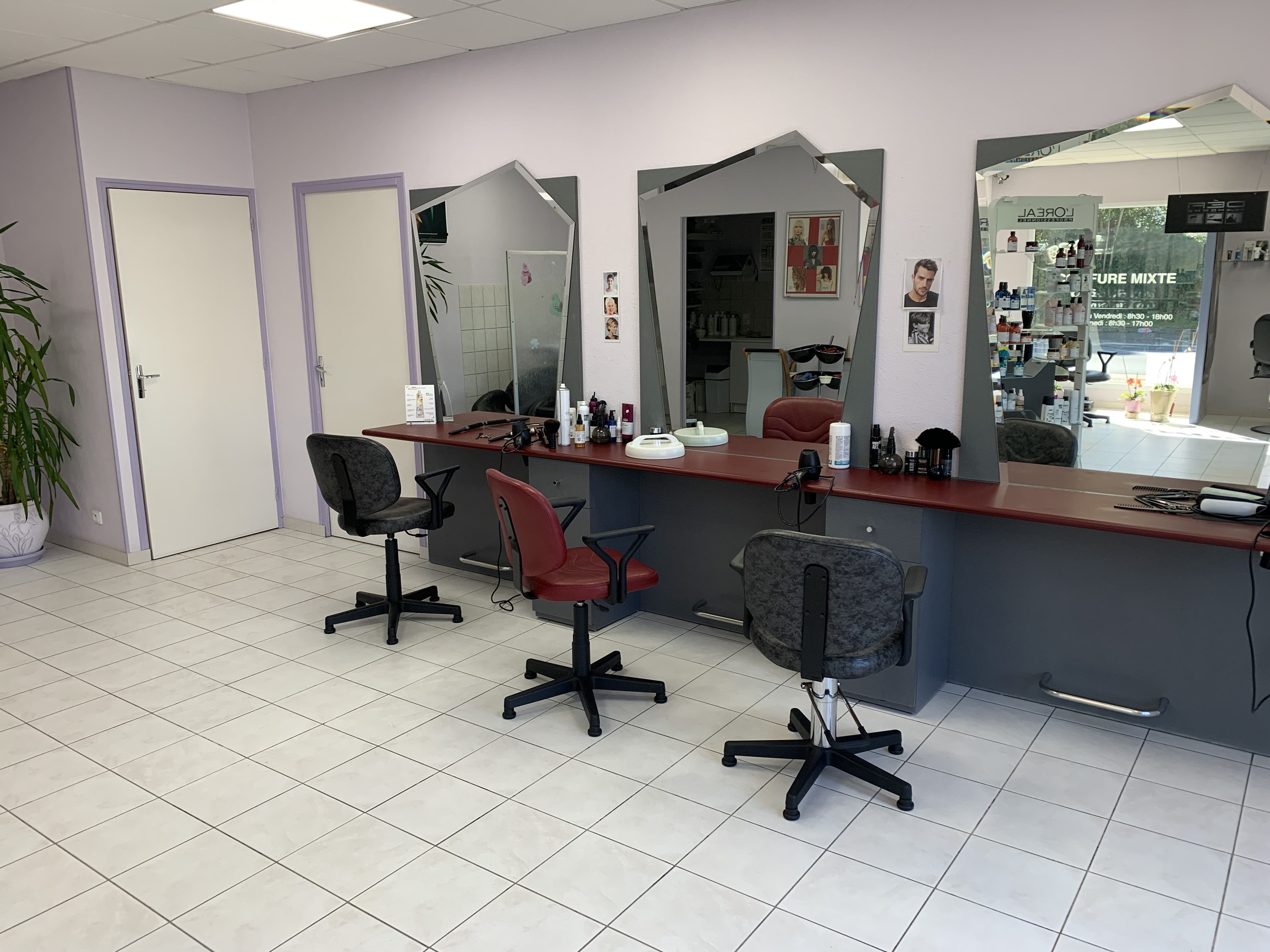 Vente salon de coiffure clé en main. Idéalement situé sur un axe passant entre Casteljaloux et Bazas, sur la frontière entre le Lot-et-Garonne et la Gironde.

Le local a une excellente visibilité physique et un accès facile avec parking, permettant de bénéficier d’une clientèle de passage en complément de la clientèle fidèle des villages situé aux alentours.

Ouvert en 1997, la gérante a réaménagé et rénové le local de 96m² en intégralité, il compte aujourd’hui :

-          Un espace clientèle : 2 bacs, 1 coin barbier, 3 postes, 1 comptoir d’accueil

-          Une buanderie assez grande pour être réaménagée si besoin,

-          Un placard/vestiaire pour les clients

-          Un placard à balais

-          Une cuisine avec bureau

-          Une partie réserve stock

Tout le local est aux normes PMR (accessibilité, WC…), mais également normes électricité, coupe-feu, climatisation…

Il n’y a plus de salariés depuis 3 ans (difficulté de recrutement)

La gérante souhaite vendre pour départ en retraite 

Les murs sont vendus avec le fonds de commerce, ils sont sur un terrain constructible de 1226m² comprenant un parking de 6 place

Prix du fonds de commerce avec les murs, mobilier et matériel : 185K€