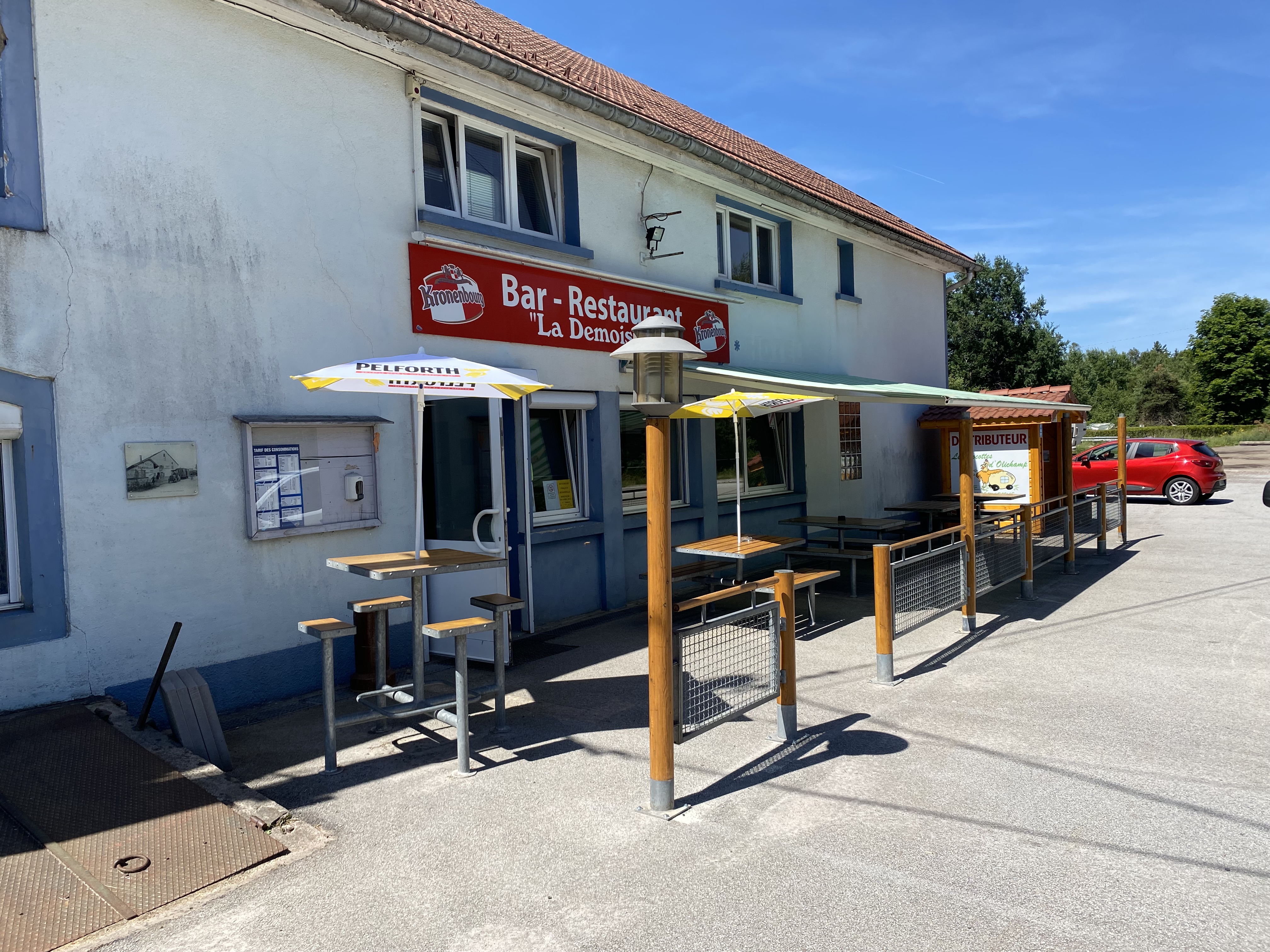 Vds cause soucis de santé "restaurant routier bar" au bord de la 2X2 voies VESOUL NANCY.
