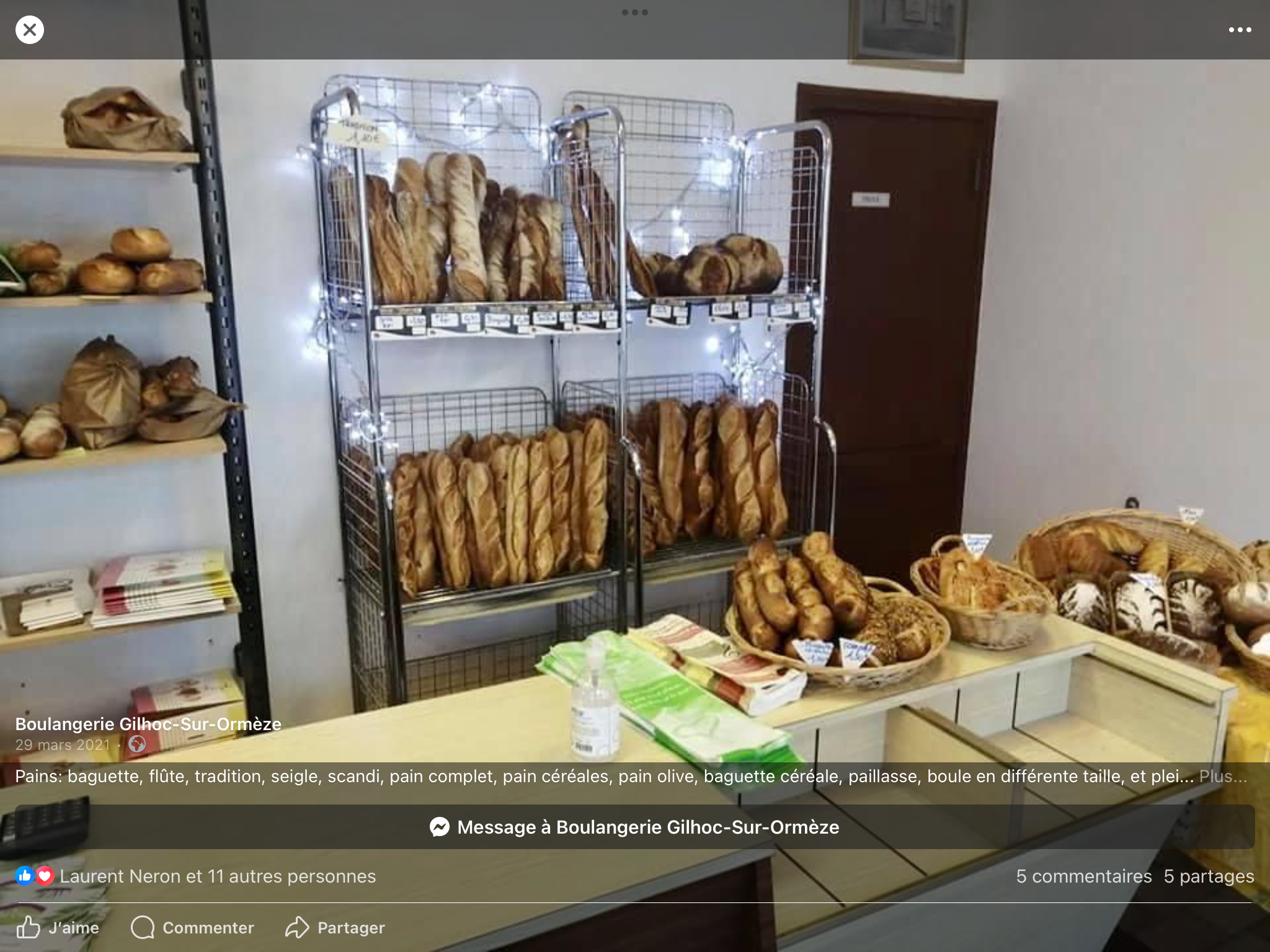 À vendre boulangerie pâtisserie dans jolie petit village de l’Ardèche  250€ materiel et 300€ boulangerie chiffre d’affaire 100000€ à céder 28000€ cause retraite pour tous renseignements veuillez me contacter au 0475073031 le matin merci