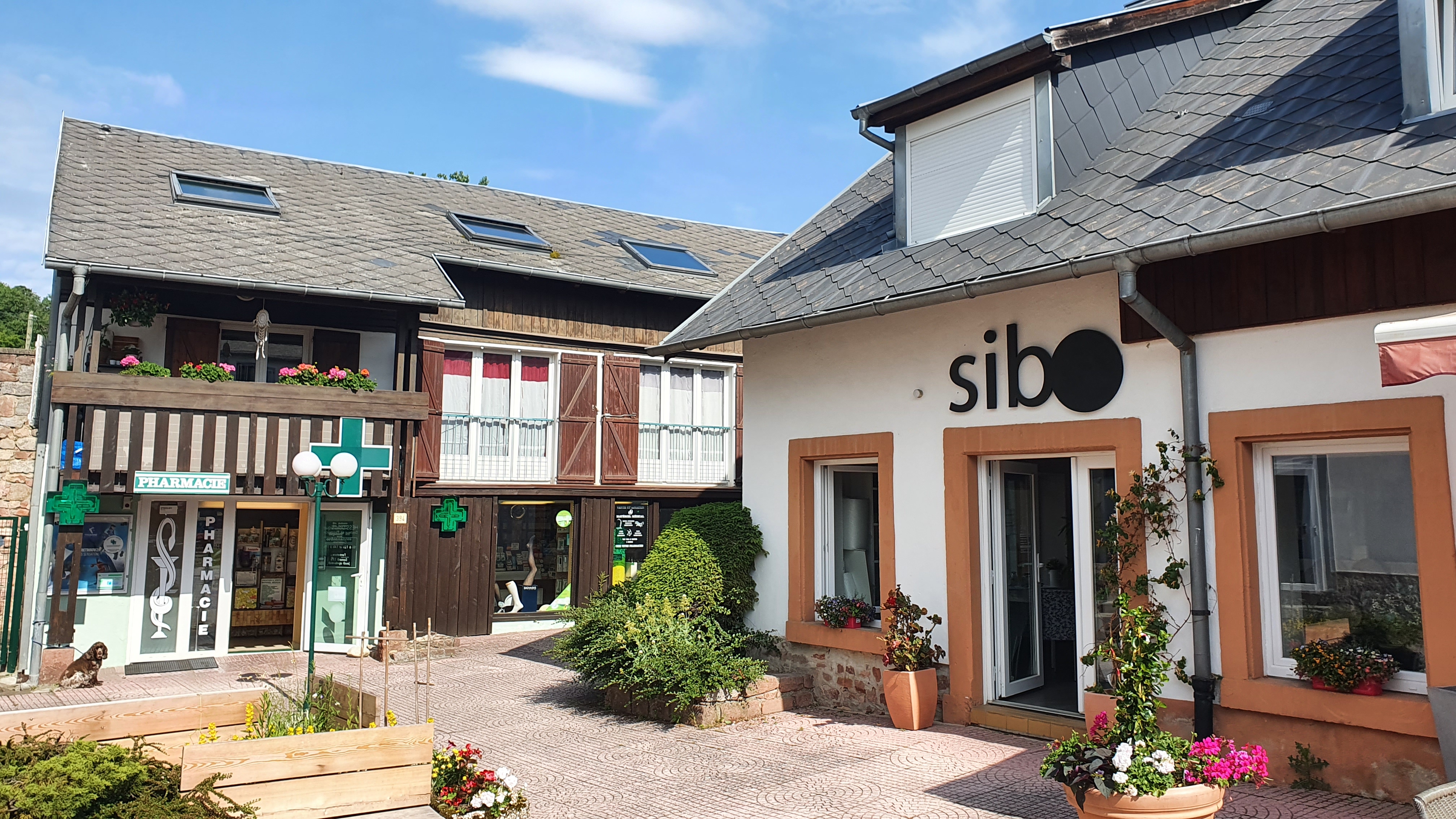 Plein centre, local professionnel ou commercial de 53m², en plain-pied, 
2 pièces, 4 vitrines, 1 WC lave-mains, chauffage électrique individuel.
Libre de suite. Loyer de 530€ mensuel.