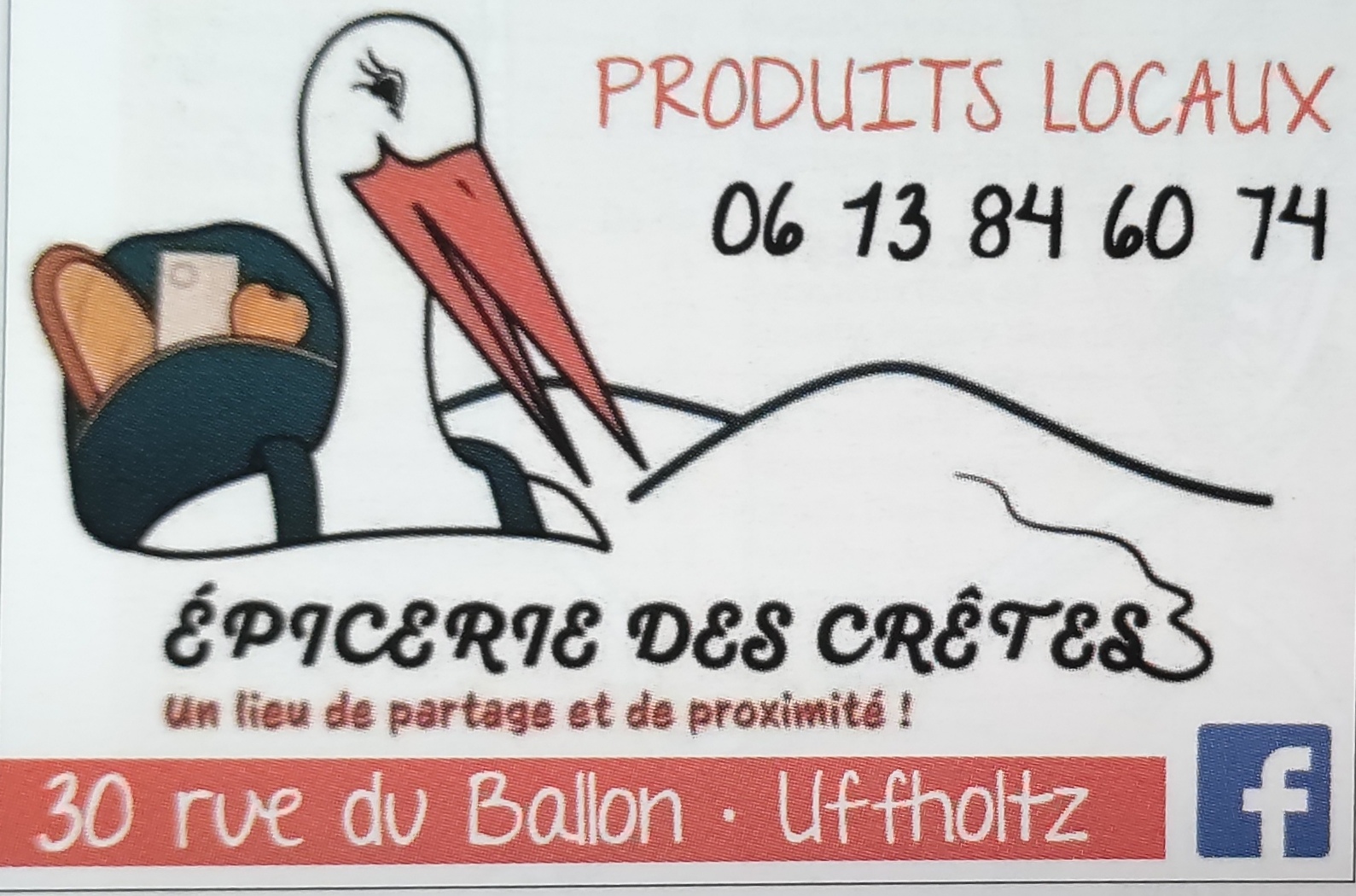Dépôt de pain, petite épicerie, produits locaux, relais poste et colis situé dans un petit village, suite à un changement de situation,  nous cherchons un repreneur pour permettre la pérennité d'un lieu de partage et de proximité pour les personnes âgées entre autres.
Environ 60m2