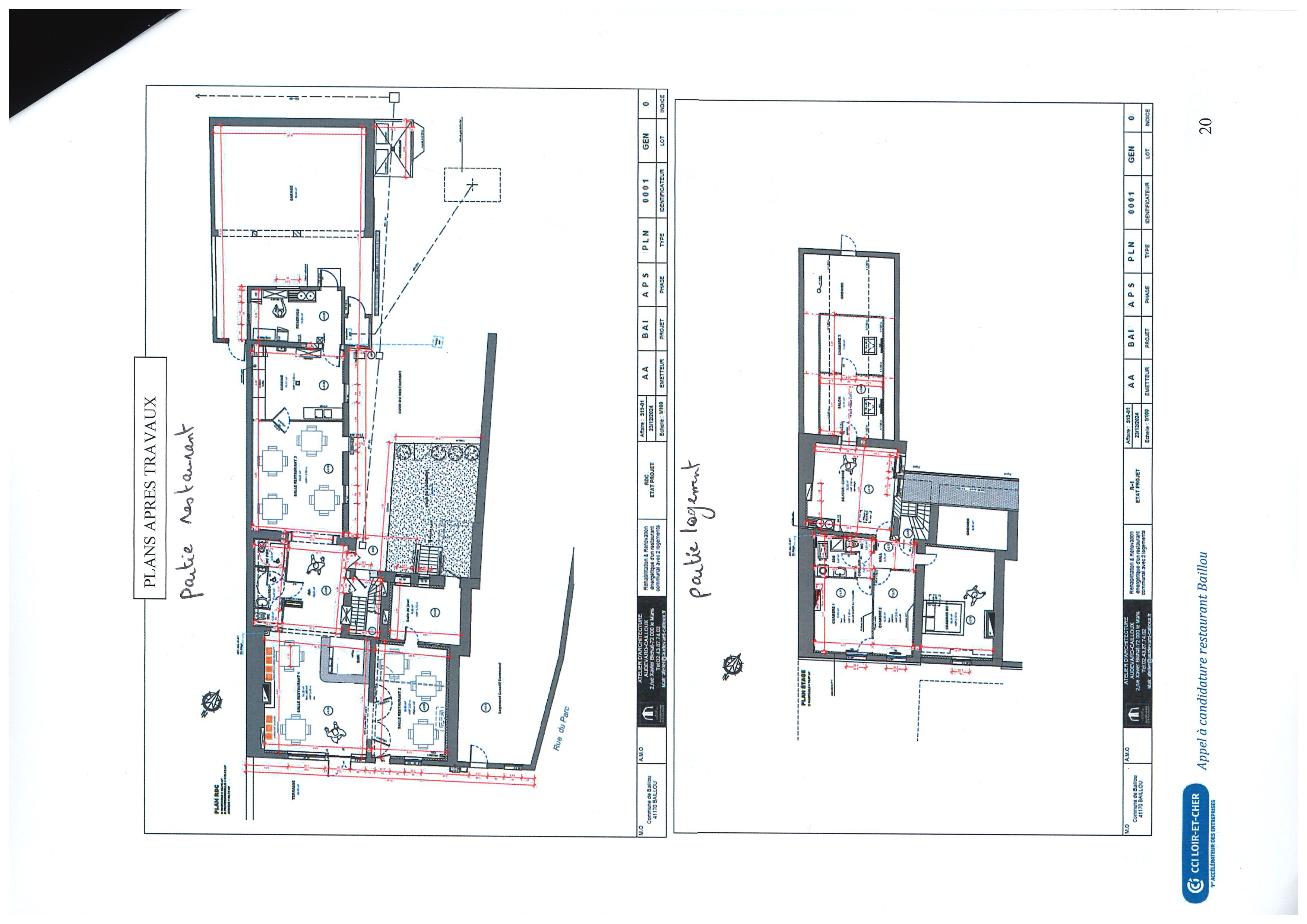 Au coeur des collines du Perche à 1h30 de Paris, la commune de Baillou (Loir-et-Cher) à 30 mn de Vendôme et sa gare de TGV (40 min de Paris, 20 min de Tours), proche de Mondoubleau (commune centrale de la CCCP, où le manque de restauration est réel ) propose un local à louer dans le centre bourg pour exploiter un restaurant - brasserie. 
Licence IV disponible.
Pas de reprise de fonds de commerce à prévoir.
Ce restaurant dispose d’un bar, d’une salle de 40 places assises environ, d’une terrasse en façade et d’un jardin attenant clos de murs et très bien exposé. Possibilité d’utilisation du matériel nécessaire à son exploitation : cuisine aménagée, mobilier intérieur et extérieur, ustensiles.
Restaurant traditionnel aux normes situé en centre-bourg avec possibilité de développement d’activités multiservices, traiteur, vente de produits locaux…
Le commerce fait l’objet d’un projet de rénovation, accessibilité aux personnes à mobilité réduite. Opportunité de logement individuel ou couple, famille, à convenir avec la Mairie.
Le loyer  modéré pour la partie restaurant, 350 € HT. (La mairie privilégie des candidatures avec expérience professionnelle sérieuse dans le domaine.)

Atouts ; 
-Village paisible dans un milieu bocagé avec chemins de randonnée appréciés de tous.
-Très peu d’offres de restauration existante  le week-end dans le secteur de Mondoubleau
-circuits de randonnée à proximité
- projet touristique de la CCCP avec la commanderie d’Arville
- Comité des fêtes dynamique
- Eglise classée

Les candidatures (cv et lettre de motivation expliquant l’offre que vous souhaitez proposer) sont à envoyer à
Mairie de Baillou
Monsieur Jean-Luc PELLETIER (Maire)
Le Bourg
41170 BAILLOU
Tél. 02 54 80 81 23 
Mail : communication@mairiebaillou.fr