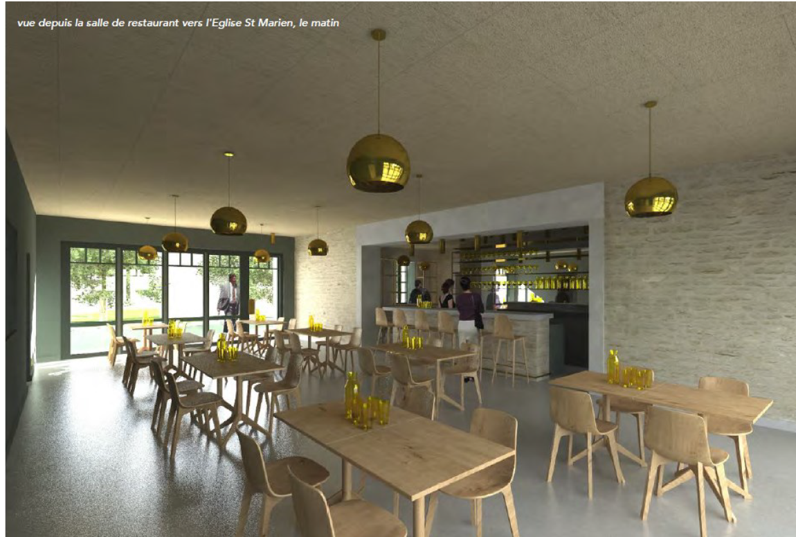 Ouverture en juillet 2023 d’un Multiple Rural comprenant : 
	Un restaurant d’environ 50 couverts  
	Un bar 
	Une épicerie 

Idéalement placé au cœur du village, le bâtiment offre une double accessibilité : 
	face à l'église du XIème siècle,
	ouverture sur l'axe routier.
Condéon est une commune de 620 habitants et fait partie d'un bassin économique d'environ 2.000 habitants.
Elle bénéficie d'un attrait touristique certain grâce à son église classée et son moulin à vent en fonctionnement (production de farine). Condéon possède un groupe scolaire (de la maternelle au CM2), et un tissu associatif actif (culturel, sportif, social).
Enfin, Condéon est situé sur un axe très passager, la RD 731, route qui relie Chalais à Barbezieux. C'est aussi l'axe Périgord/Charente-Maritime. 

COMPETENCES DEMANDÉES 
Professionnel H/F en restauration et commerce 
Le Porteur de projet H/F sera un professionnel de la restauration/bar et devra inscrire son activité dans l’objectif de la municipalité, c’est-à-dire : 
•	Proposer un service de restauration et bar 
•	Tenir une épicerie avec les produits de première consommation, produits régionaux, dépôt de pain
Il devra présenter un projet d’entreprise concret au jury chargé d’étudier sa candidature. 

Description de l’offre :
- Surface restauration/bar : 100m² 
- 2 terrasses au Nord 35 m² et au Sud 40 m²
- Parking, jardin
- Surface cuisine et réserve : 40 m²
- Surface épicerie : 25 m²
- Cuisine professionnelle toute équipée aux normes sanitaires en vigueur (matériel inox)
- Licence IV active
- Mobilier (salle et épicerie) non fourni

Prix évolutif de la location (hors charges de fonctionnement) : 
•	300 € / mois la première année, 
•	400 € / mois la deuxième année, 
•	500 € / mois à partir de la troisième année.
Proposer un service et un commerce de proximité en milieu rural.  
Le restaurant-bar-épicerie sera voisin d’un espace culturel regroupant une médiathèque, un tiers-lieu et l’agence postale, géré par la commune. 

Cet ensemble constituera un point de RDV de la population de Condéon et ses environs 

CANDIDATURE 
Les candidats intéressés devront faire parvenir leur dossier de candidature avant le 28/02/2023 : 
•	Par Mail : mairie@condeon.fr 
•	Par courrier : Mme le Maire, 4 Place Saint-Marien 16360 CONDEON 

Éléments à joindre :
- CV
- Parcours et références professionnels
- Projet de développement et d'exploitation
- Lettre de motivation
- Business plan/prévisionnel

Sur demande, la mairie peut fournir un descriptif précis du projet (plans, agencement, surfaces, installations...).
