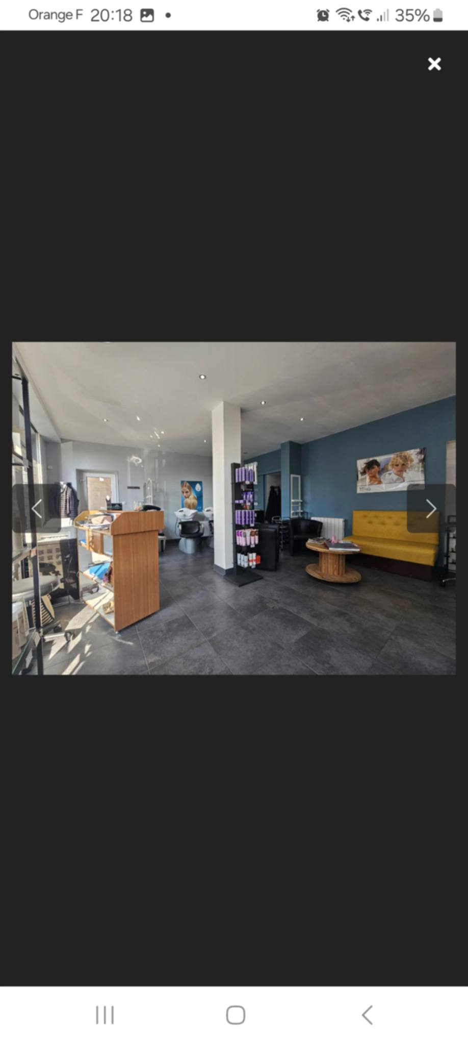 Fond de commerce de salon de coiffure avec tout le mobilier
Loyer 400€Bail 3/6/9
Situé  en pleins centre de Beauvois en Cambresisi