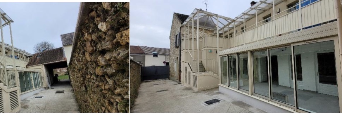 RDC:
Restaurant espace bar et véranda 200m2 60 couverts 
Cuisine professionnelle équipée à rafraîchir 
Étage :
5 chambres d’hôtel de 12m2
Appartement rénové de 90m2
Dans un village de 1030 habitants, commerce de soins à la personne en voisin.