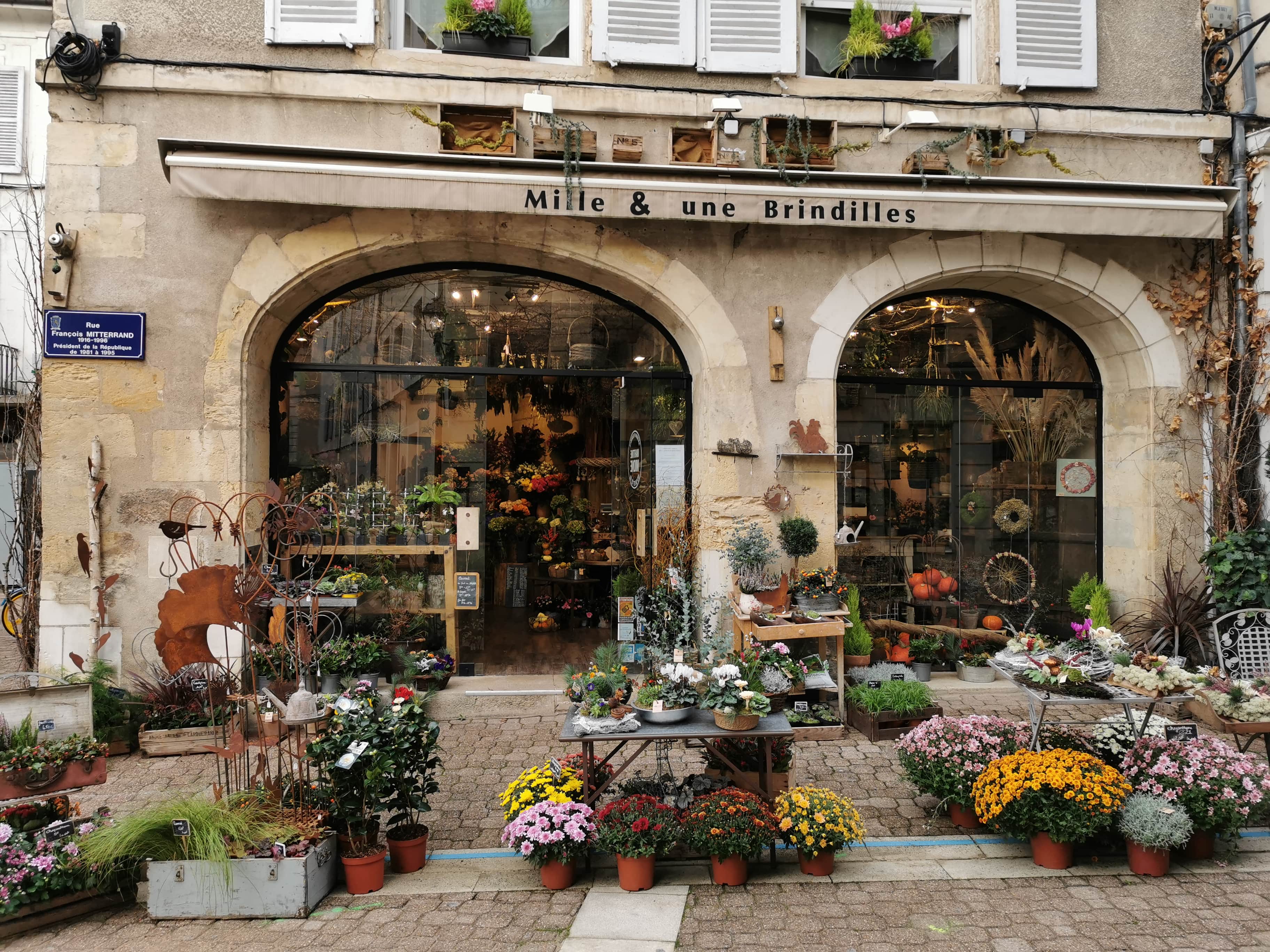 Boutique de fleurs au cœur de Nevers