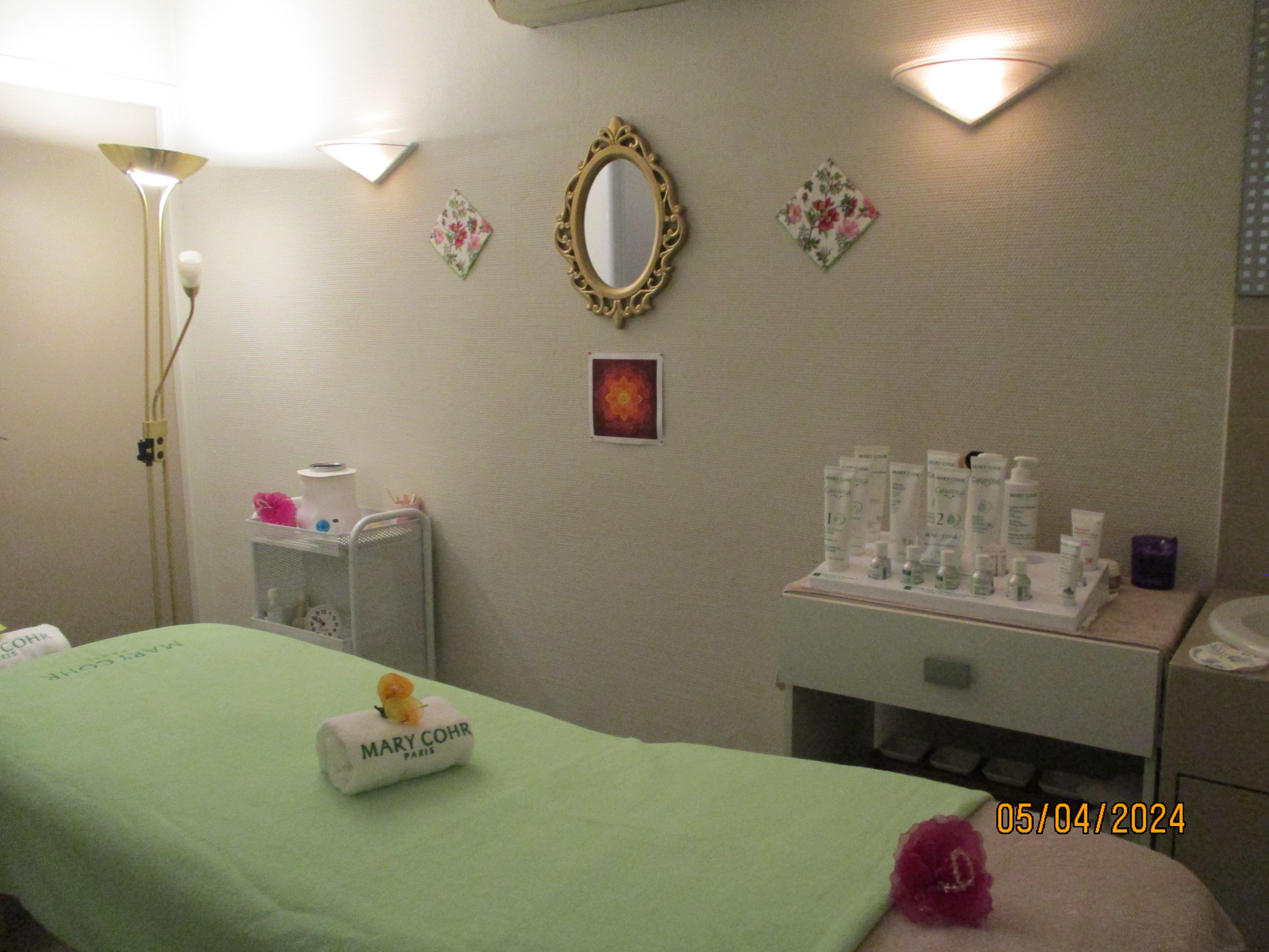 Vends Cause retraite Institut de Beauté.

Celui-ci est habillé d'une grande vitrine, lui conférant ainsi, une belle visibilité, de même qu'une allure certaine.

Il entoure une place classée et arborée, que d'autres commerces et services accompagnent.
Le passage y est important et l'atmosphère chaleureuse.

Il est implanté dans une grande ville, dont le marché a été élu le plus beau Marché de France.

La Ville est innovante, attractive, respectueuse de son environnement.
En outre, on y découvre une belle luminosité et un climat agréable à l'année.

L'Institut existe depuis 2002 et a été racheté en 2013.
Sa surface est de 50m².

Il possède:
-1 accueil très fonctionnel
-3 cabines
-1 espace attente
-2 réserves
-2 douches et 1 wc.
Il est exploité seul.

La Marque Principale est Mary Cohr.

N'hésitez pas à m'appeler au n° de portable indiqué et plus particulièrement du mardi au samedi entre 12h et 14h.