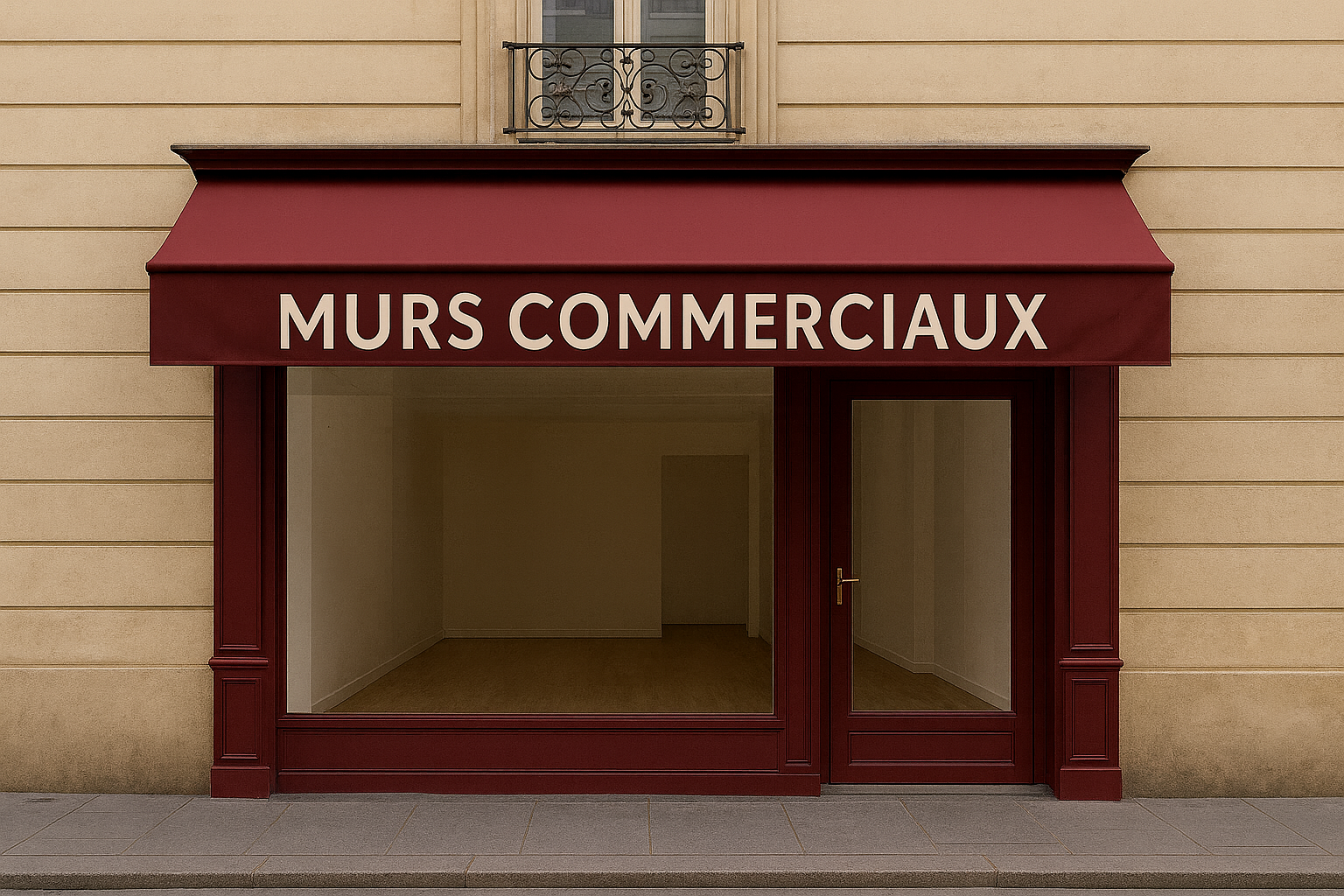 MURS COMMERCIAUX DE SALON DE COIFFURE