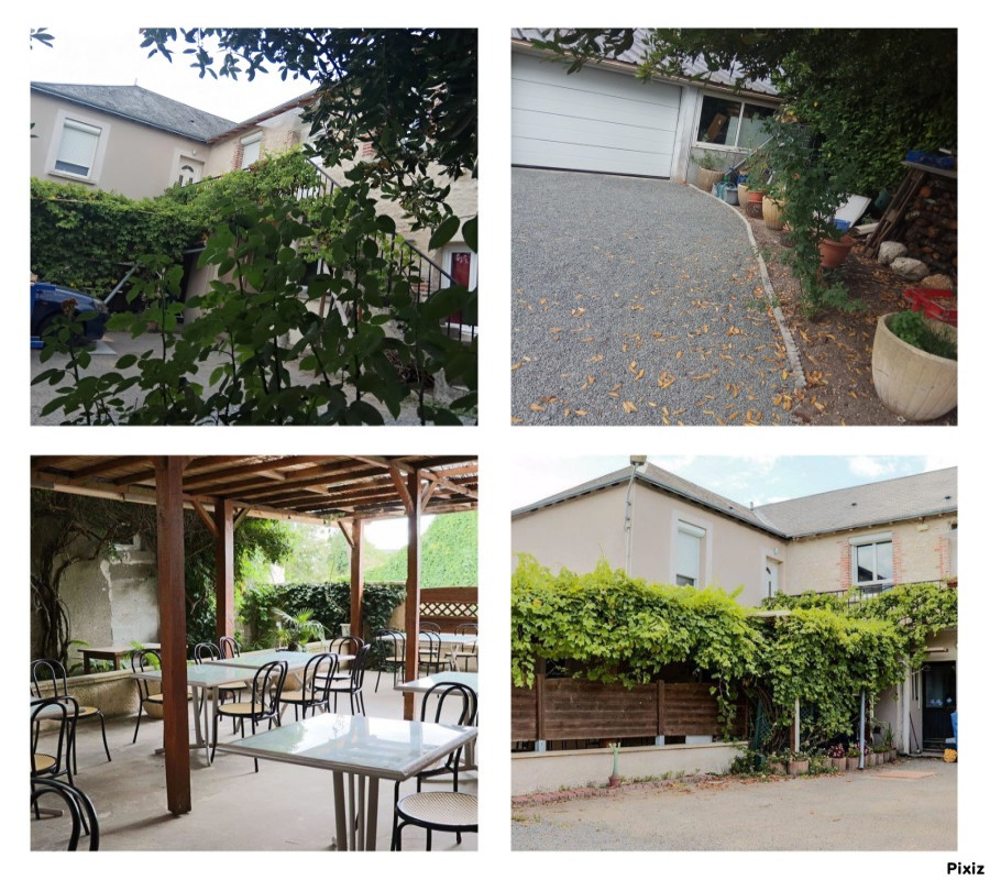 Situé au c?ur des châteaux de la Loire, l'établissement se trouve dans cette bâtisse typique Tourangelle  des années 30 bien entretenue.
Cet ensemble est immobilier comprend: 
Un Bâtiment principal  sur deux niveaux avec ,Au rez de chaussée, Restaurant bar, une affaire à développer ou à transformer avec une grande salle de 80 m², une grande cuisine 35m²un bureau, une belle cave à vin, 2 WC et une grande terrasse couverte et ombragée. 
A l'étage, 1 grand salon salle à manger de 25 m² 1 cuisine aménagée et équipée de 15 m² 6 chambres dont 4 avec salles de bain privatives et entrée indépendante, 2 wc.
A l'extérieur, Une grande terrasse couverte , un garage fermé, un jardin et un parking privé gravillonné. 
Un Bâtiment annexe à rénover pouvant servir de dépendance, stockage ou autre.
Ensemble très intéressant offrant beaucoup de possibilités compte tenu de son emplacement (sortie/entrée d'autoroute à 1km, au c?ur des châteaux de la Loire, 20 min du zoo de Beauval), ainsi que  sa capacité d'hébergement idéale pour un gîte. Le tout sera cédé prêt à l'emploi. 
Pas sérieux et curieux s'abstenir merci. Contact par mail ou 0761477169