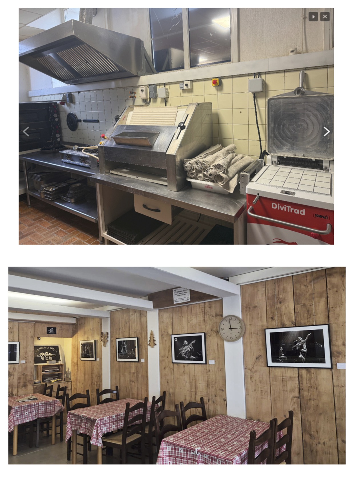 Plus qu'une Boulangerie "La Main à la Pâte" constitue un commerce de proximité incontournable au centre du Village de Labaroche.

Activités diverses autorisées : Boulangerie, Pâtisserie, biscuiterie, salon de thé, petite restauration, Traiteur, pizzeria sur place ou à emporter, cellier des montagnes, vente de locaux conditionnés sous vide, dépôt de paniers de légumes à emporter, point Mondial relais. Licence 1 restauration et vente alcool à emporter.

Bel outil de travail d'environ 200 m2 composé d'une surface de vente accueillante et d'un fournil fonctionnel et bien équipé, terrasse et parkings à proximité. Garage bien utile pour stockage.

Aucun travaux à réaliser car le local a été rénové récemment (60.000€ de travaux en 2022) et il est conforme aux normes incendie et accessibilité PMR.

Opérationnel de suite avec Matériel récent (140.000€ en 2022).

Loyer de 1 455 € /mois + 108 € de prov/charges. Reprise du bail encours (07/2022).

Dernier Chiffres d'affaires HT annuel de 386 000 euros.

Prix affiché : 174 400 € Honoraires Agence Inclus à charge acquéreur. 

Pour tout renseignement ou visite, contacter Karine Maréchal au 06.24.74.88.32