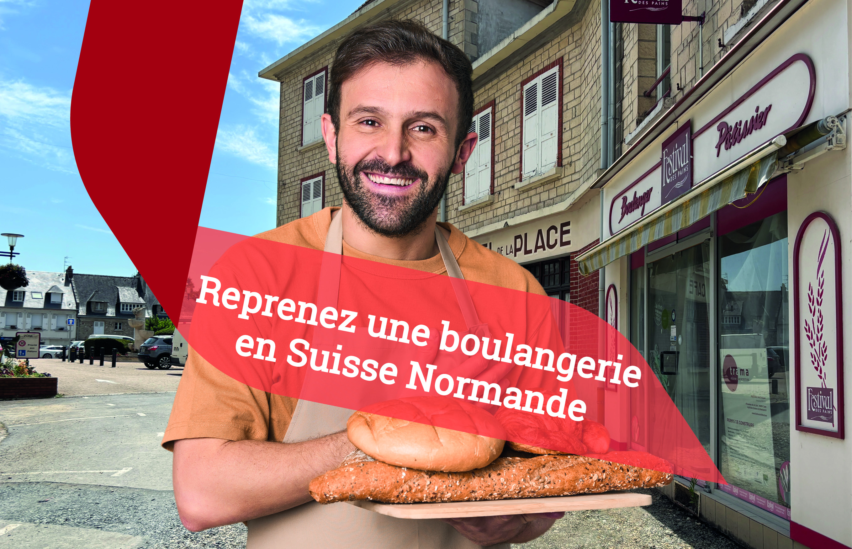 La Commune de Thury-Harcourt-le-Hom, la Foncière de Normandie et la CMA Normandie lancent un appel à candidatures afin de trouver le futur artisan boulanger qui fera vivre une boulangerie neuve, idéalement implantée au cœur du bourg.

Située à seulement 25 minutes de Caen, Thury-Harcourt-le-Hom compte près de 3.600 habitants et constitue l'un des principaux pôles de commerces et de services de la Suisse normande. Réputé pour la qualité de son cadre de vie, le territoire bénéficie également d'une forte attractivité touristique, accueillant chaque année de nombreux visiteurs venus profiter des activités de pleine nature et des paysages emblématiques de la région.

Cette implantation représente une véritable opportunité pour un professionnel souhaitant développer une activité pérenne, en s'appuyant sur une clientèle locale et sur une fréquentation touristique importante.

Le projet comprend un local neuf composé de :
* un espace de vente de 31 m² ;
* un espace de production et de stockage de 87,3 m².

Le loyer annuel est fixé à 14 753 € HT hors charges. Des visites du local peuvent être organisées sur demande.

Afin de favoriser la réussite du projet, le futur repreneur bénéficiera d'un accompagnement individualisé assuré par la CMA Normandie dans le cadre du dispositif « Ici je monte ma boîte ».


Toutes les informations et le dossier de candidature sont disponibles sur la plateforme dédiée : https://cma-normandie.fr/thuryharcourt