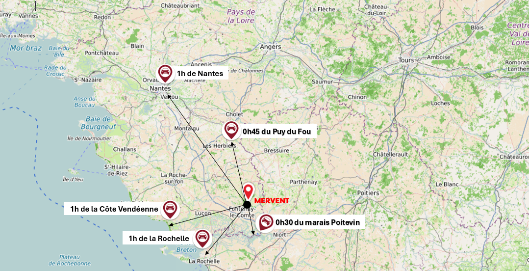 Suite au départ en retraite d’un de nos praticiens courant 2026, la commune de MERVENT en VENDEE, recherche un médecin généraliste libéral.
Vous exercerez dans un cabinet médical neuf disposant de trois salles d’examen au côté d’un médecin en place depuis une dizaine d’années avec une patientèle établie.
MERVENT, avec 1080 habitants, est idéalement située en Sud Vendée, à proximité d’un centre hospitalier (10 kms), les plages vendéennes, la Rochelle à 1 heure de voiture, et bien desservie avec l’autoroute A83 à 10 kms.
MERVENT, commune touristique, au cœur d’une foret de 5000 hectares, offre un cadre de vie agréable et dynamique. Elle dispose d’un kinésithérapeute, une ostéopathe, une dentiste et divers commerces de proximité.
Pour des renseignements s’adresser à la mairie au 0251002010 ou par mail à mairie@mervent.fr