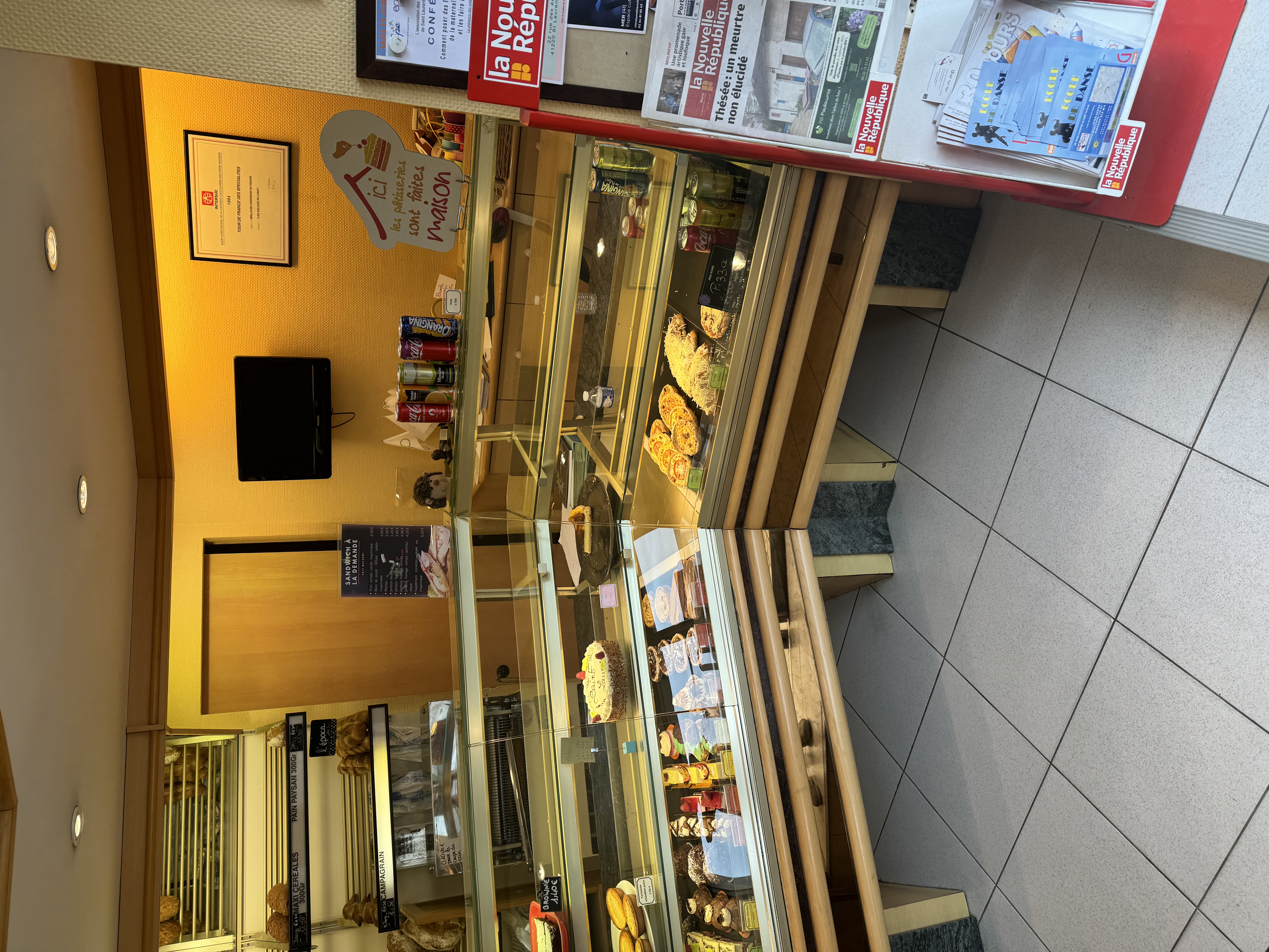 Vente, boulangerie pour cause retraite