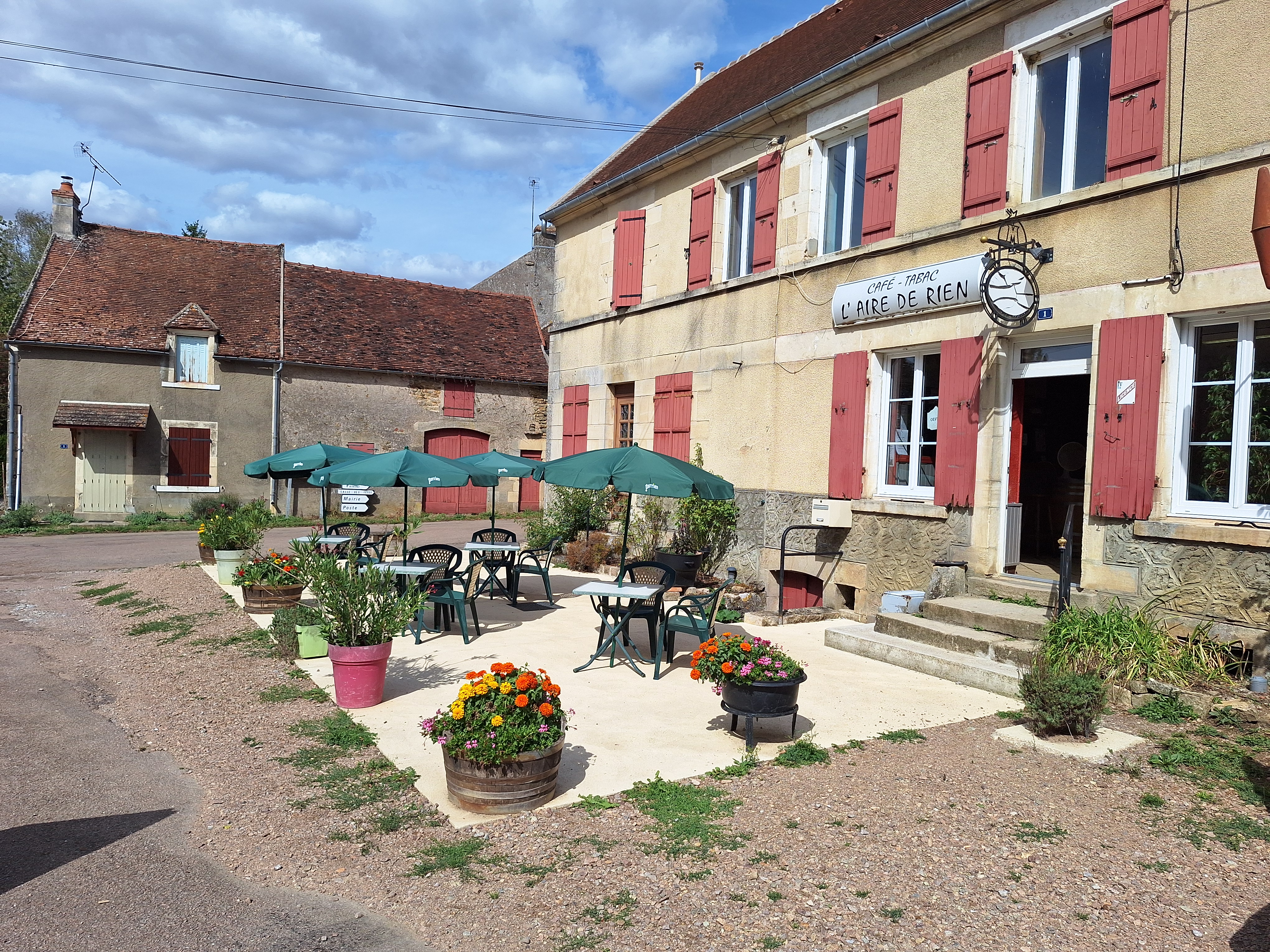 commerce de proximité: café  bar  epicerie  pain   journal quotidien
cause préparation départ à la retraite. Situé en milieu rural.
Locaux loués à la municipalité .
Clientèle locale fidéle et clientèle touristique.
bon potentiel de developpement . 41000 euros net vendeur