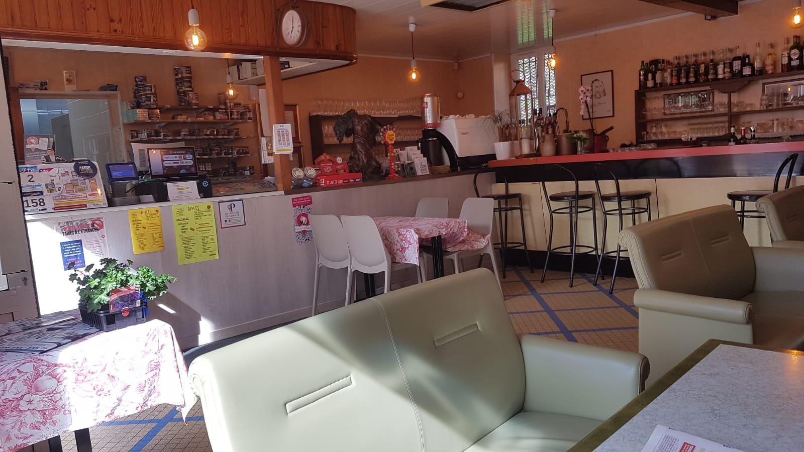 Restaurant, Bar, Tabac, FDJ.
